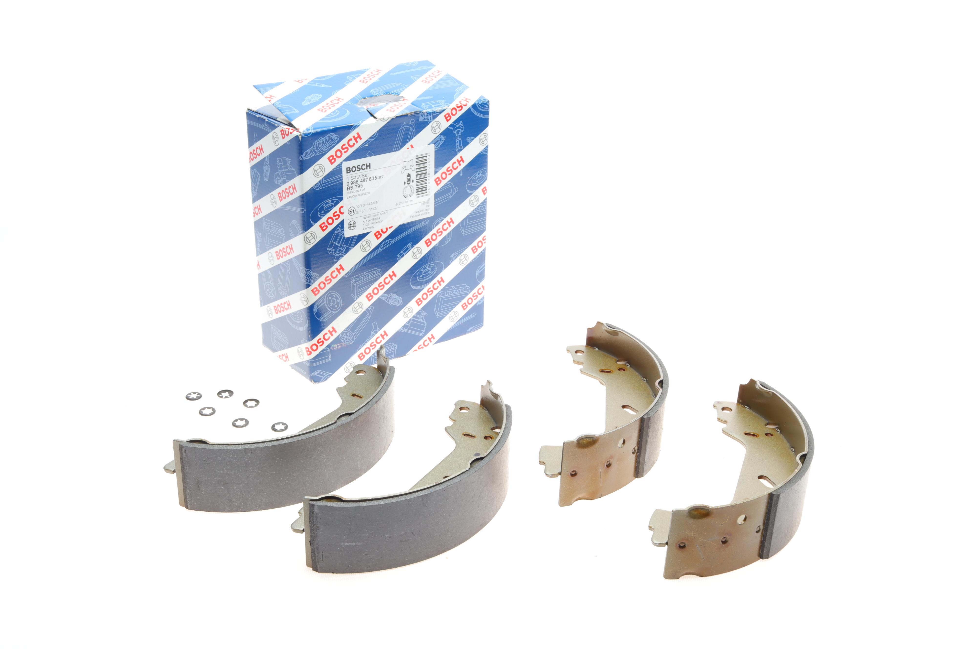 Колодки гальмівні (задні) Fiat Scudo 96- (барабанні) (255x61)