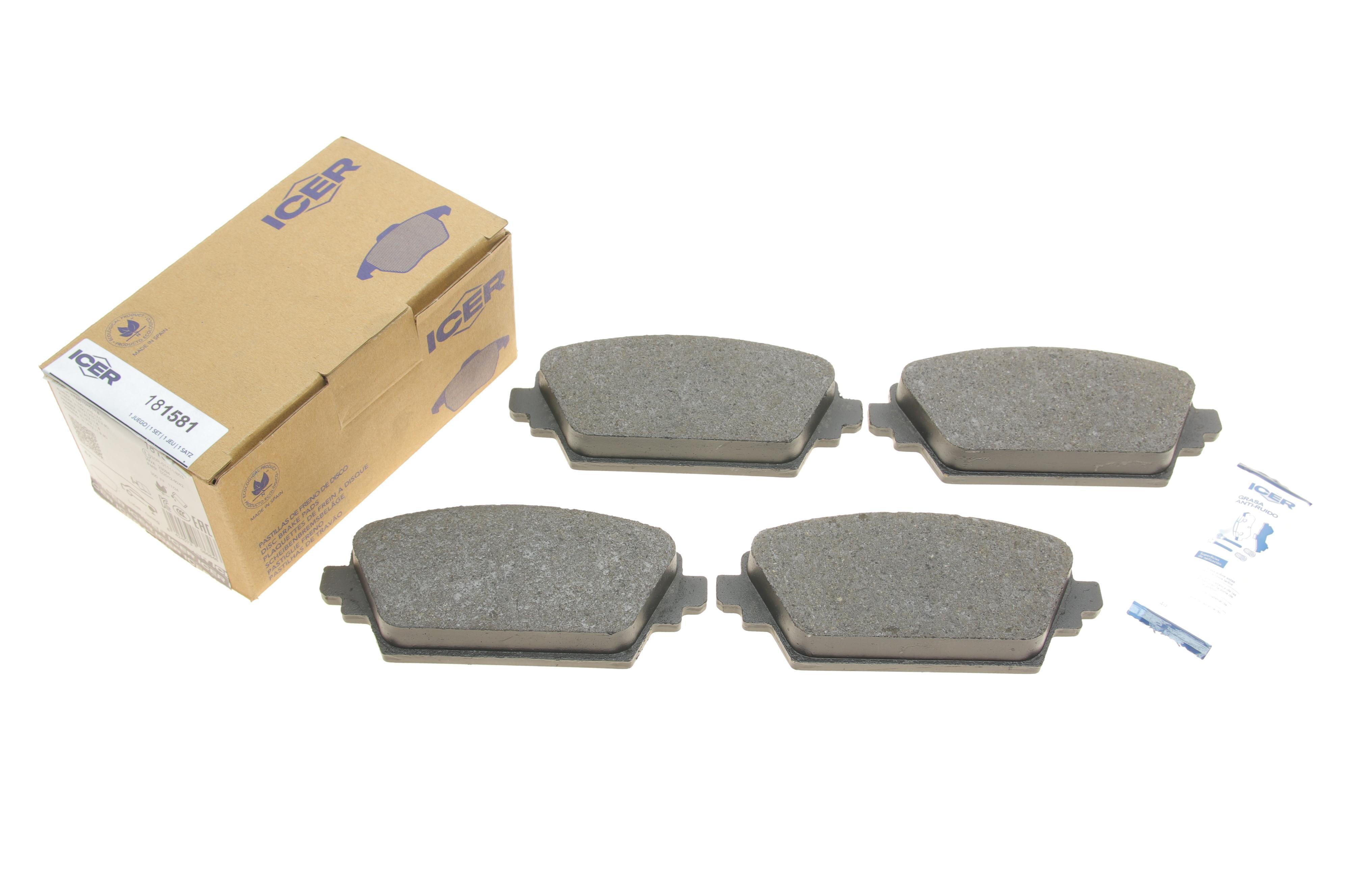 Колодки гальмівні (передні) Nissan Almera II Tino/Primera III 00-08