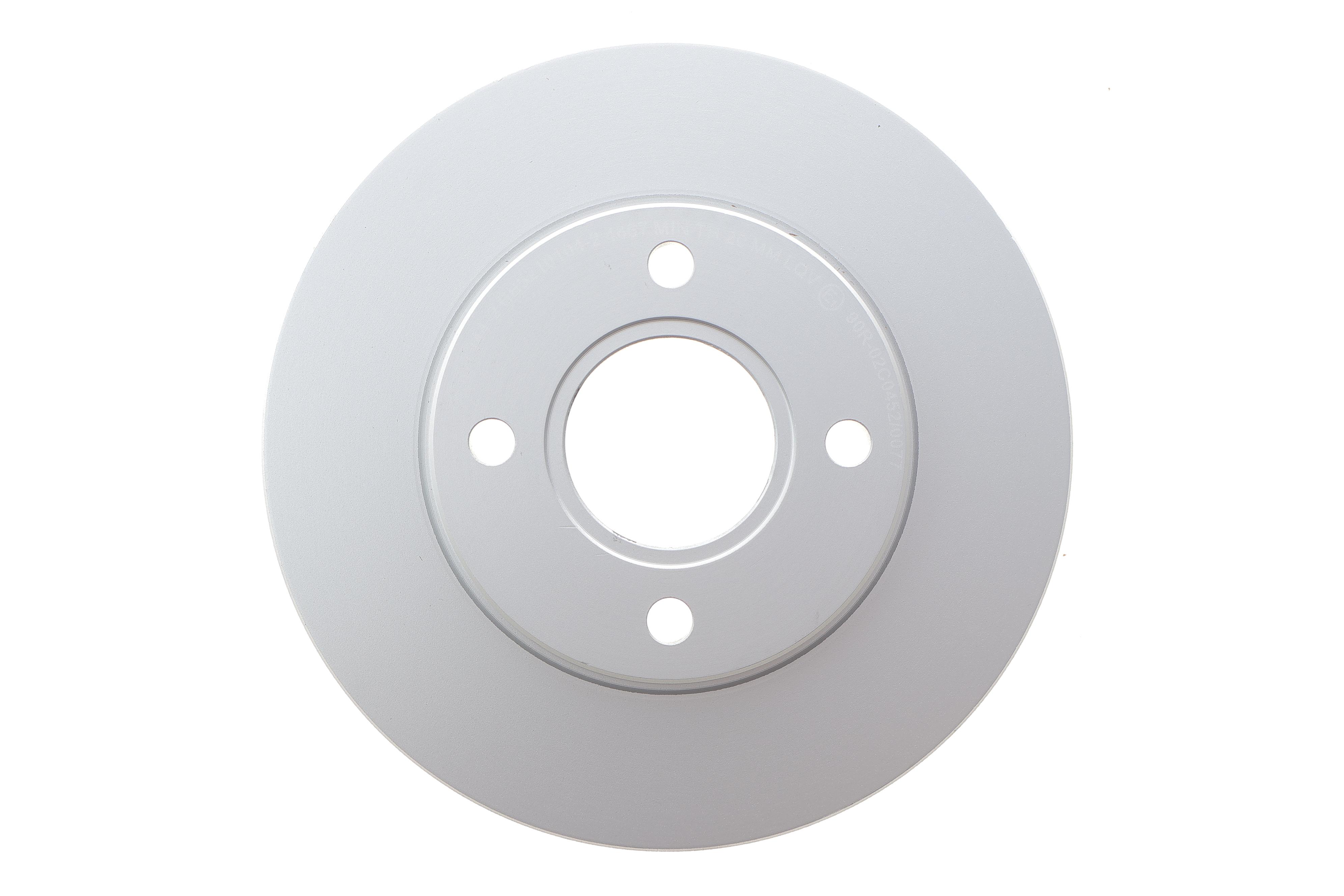 Диск гальмівний (передній) Ford Fiesta 95-14/Focus 98-09/Fusion 02-12 (258x22) (вент.)