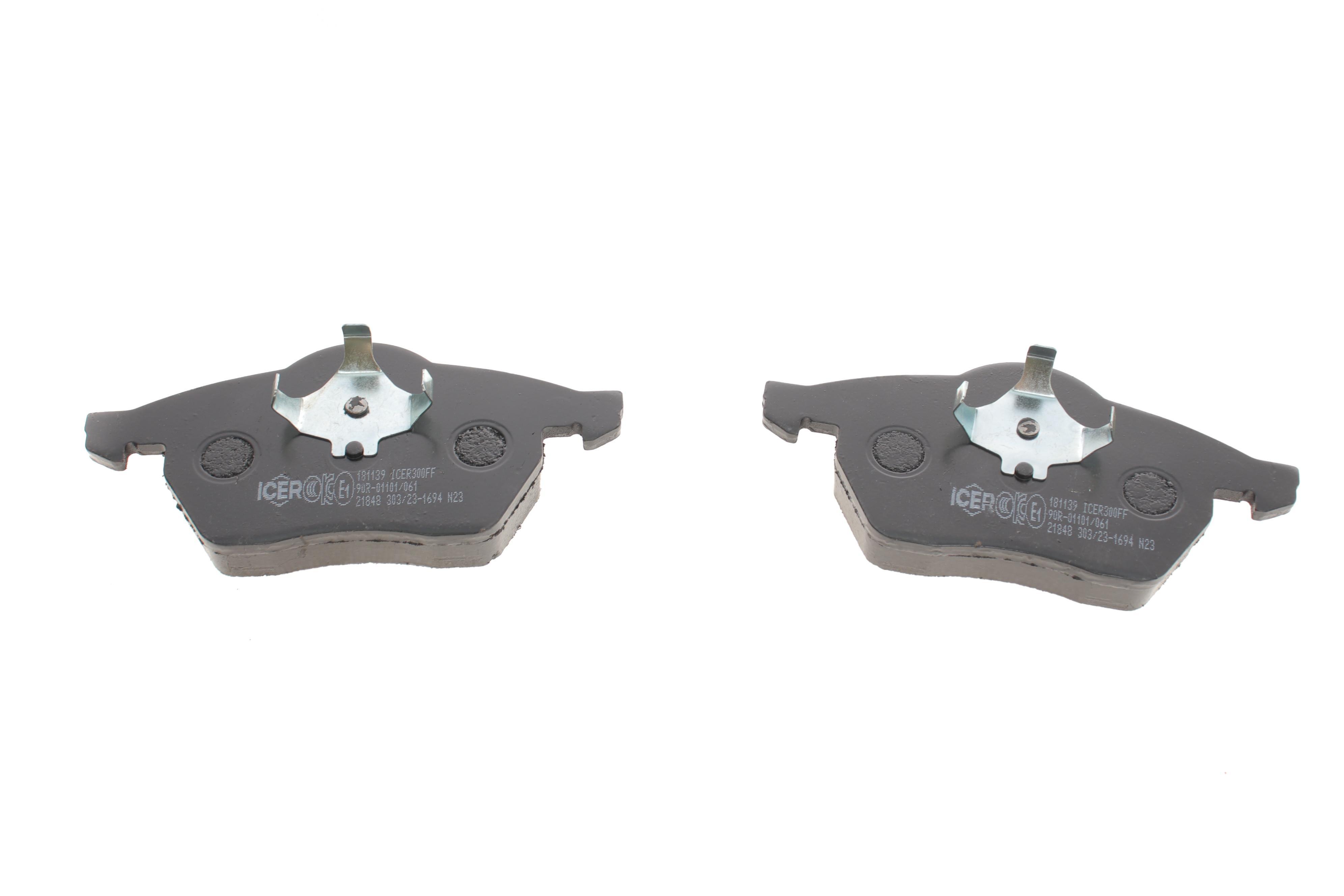 Колодки гальмівні (передні) Ford Galaxy 95-15/Seat Alhambra 96-10/VW Sharan 95-10