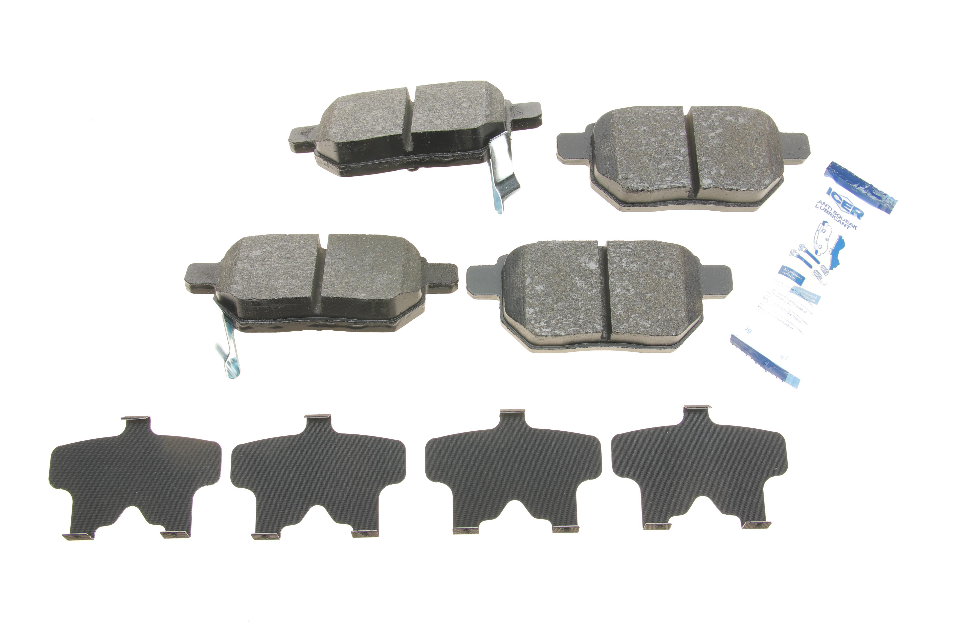 Колодки гальмівні (задні) Toyota Corolla/Auris 06-14/IQ/Urban Cruiser 09-15/Prius 12-/Yaris 05-