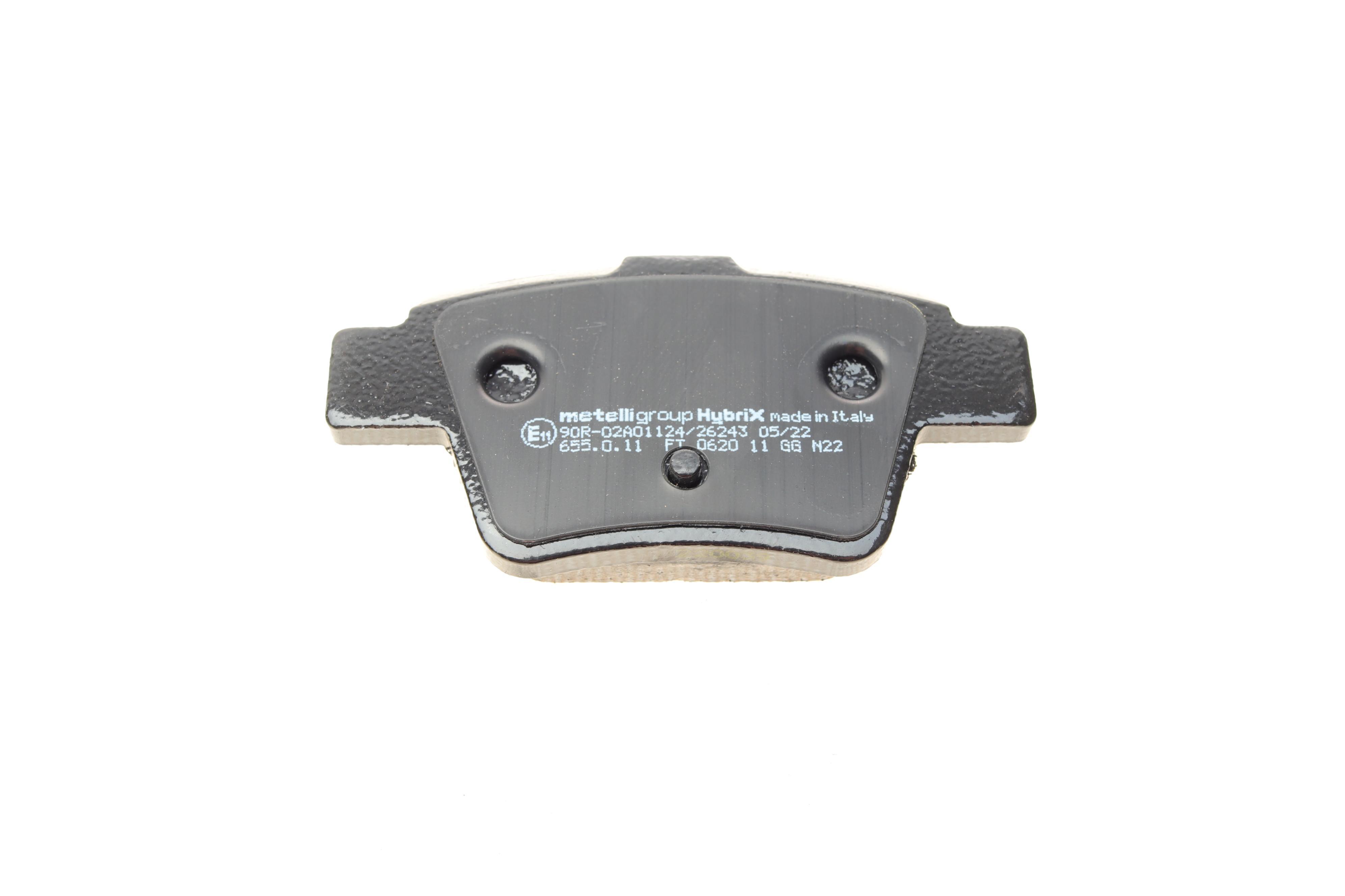 Колодки гальмівні (задні) Citroen C4 04-11/Peugeot 207 06-13/307 00-12