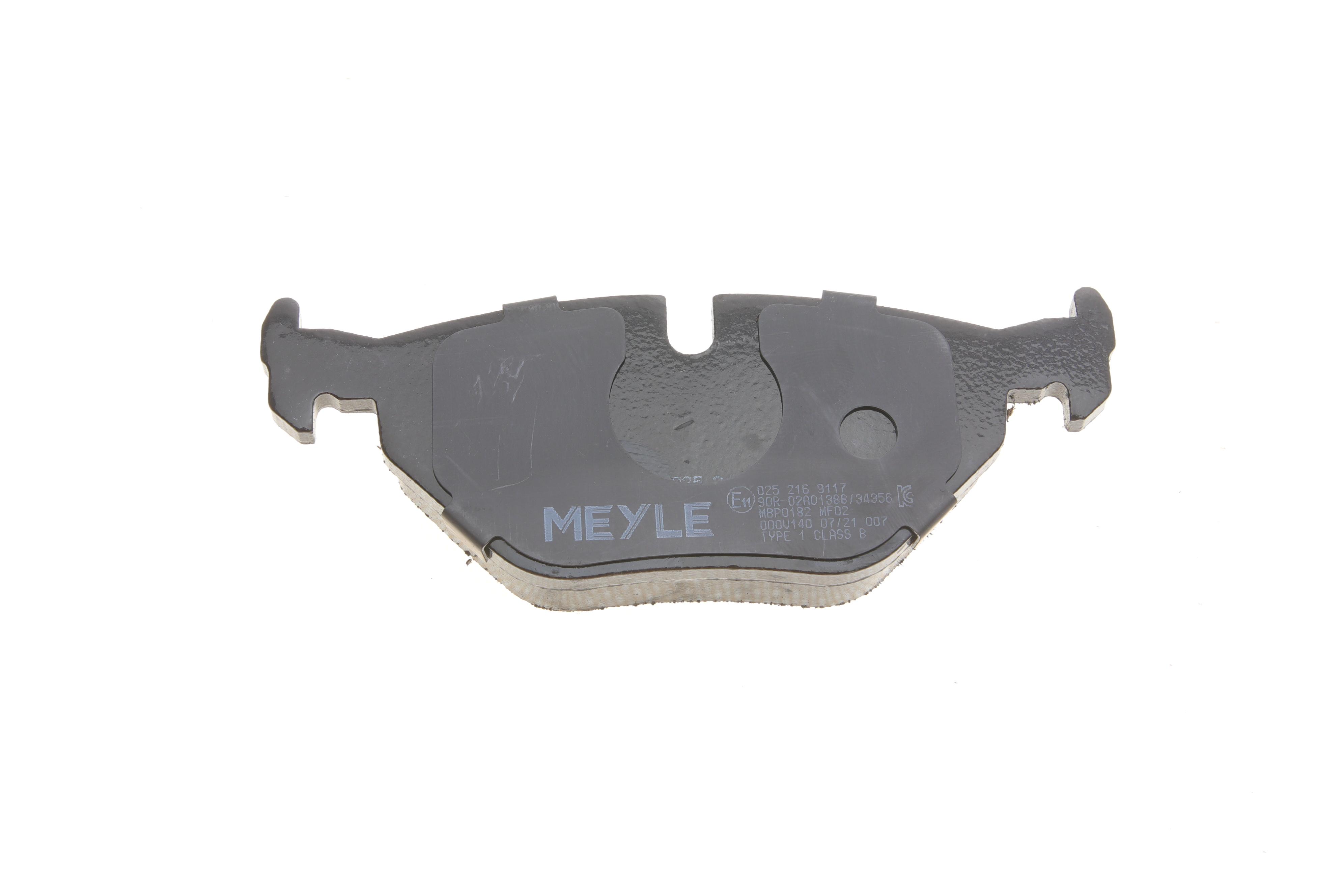 Колодки гальмівні (задні) BMW 5 (E39) 95-