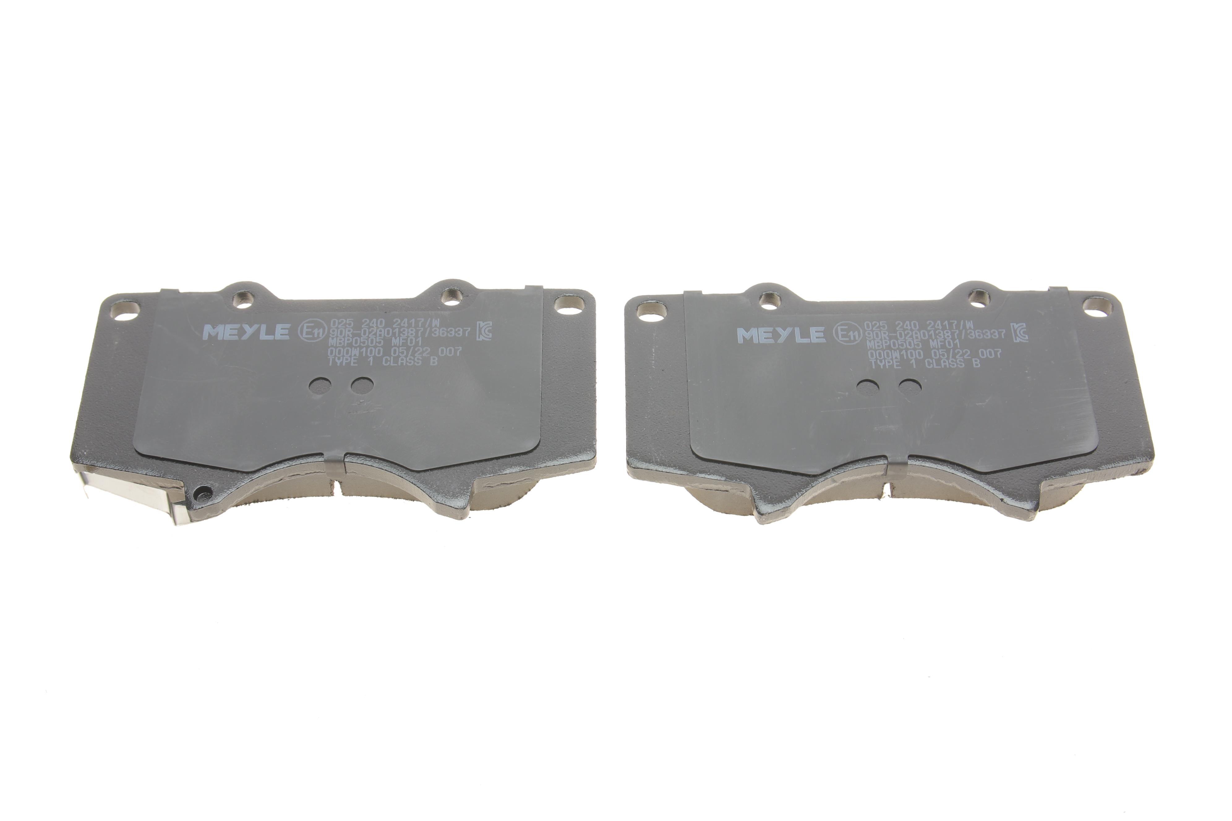 Колодки гальмівні (передні) Toyota Land Cruiser 02-