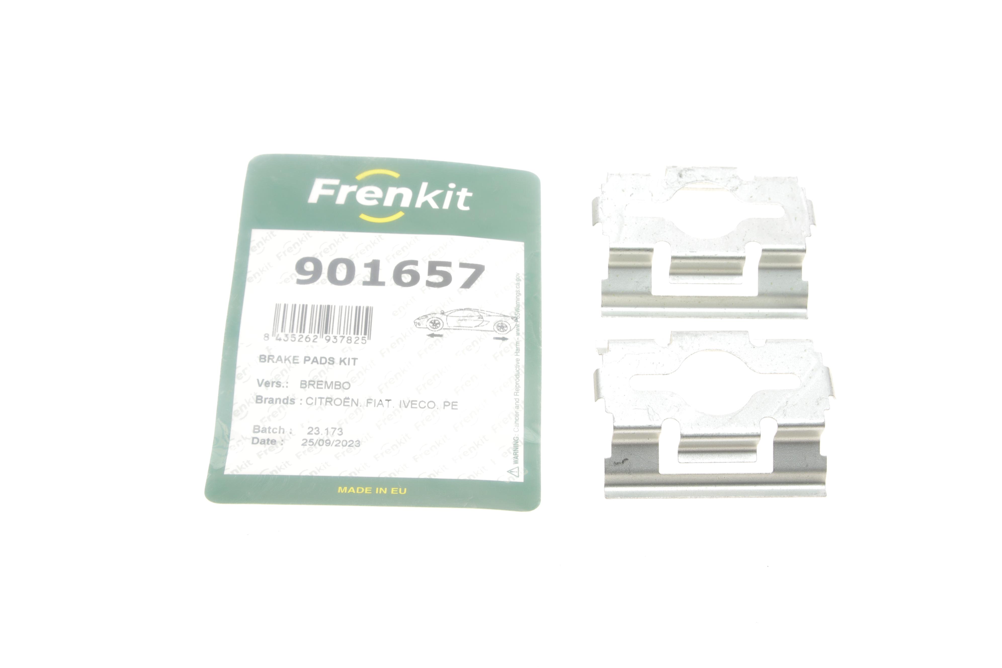 Планка супорта прижимна (к-кт) Citroen Jumper/Peugeot Boxer/Iveco Daily 94- (Brembo)