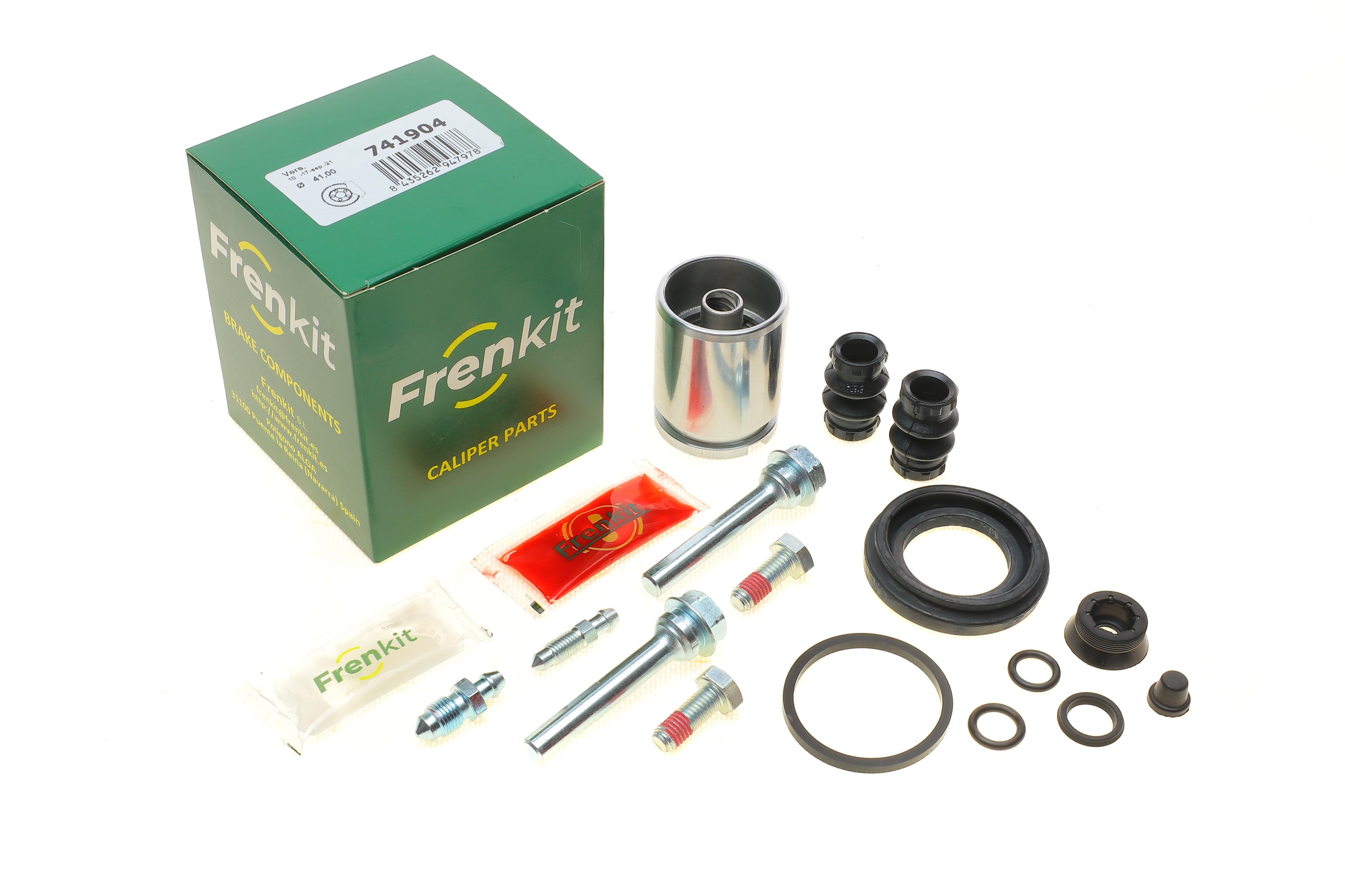 Ремкомплект супорта (заднього) VW T5/Caddy III 03-/Trafic 01- (d=41mm)(+поршень/направляюча)(Lucas)