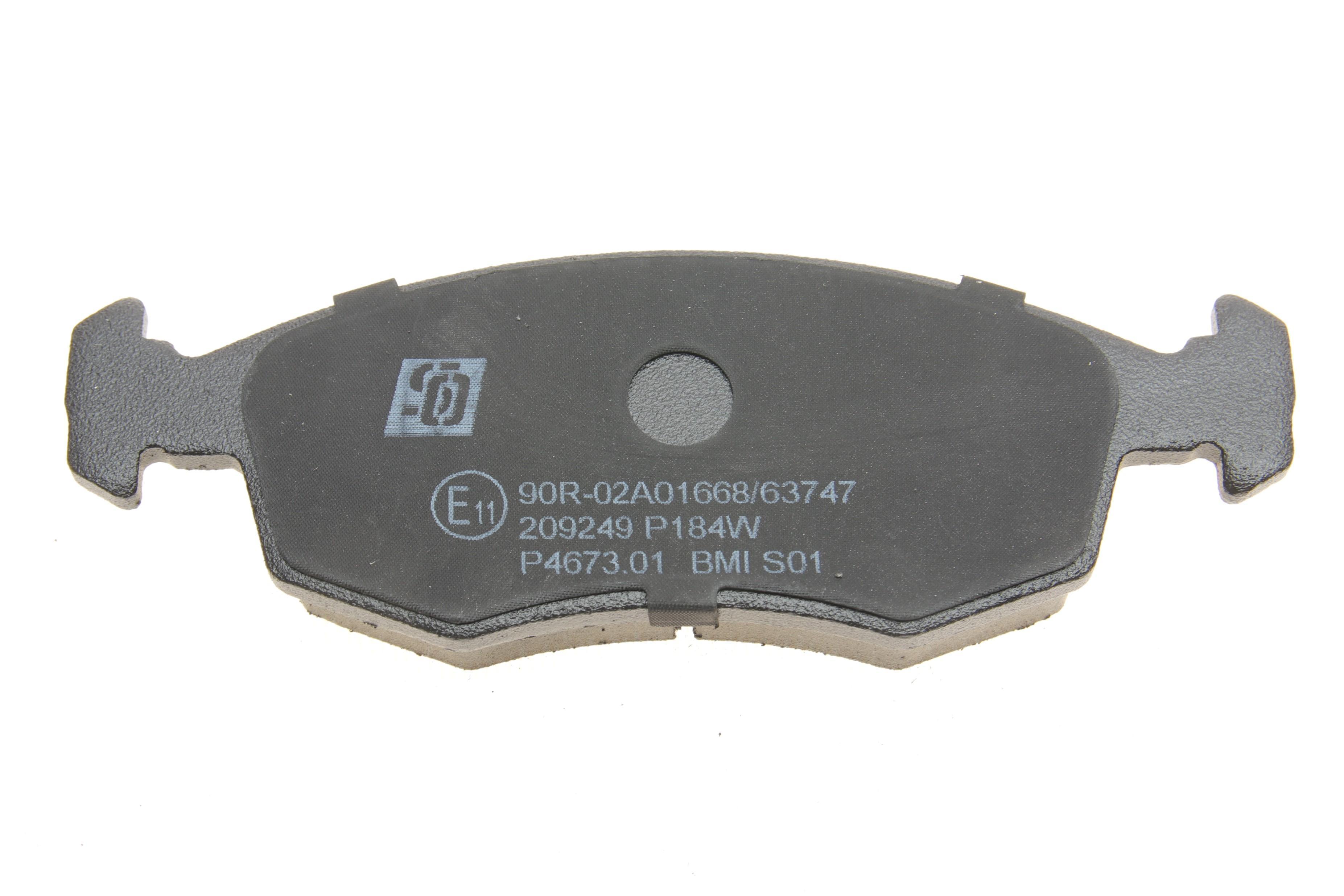 Колодки гальмівні (передні) Renault Logan/Dacia Logan 04-/Sandero 10-/Lada Largus 12-