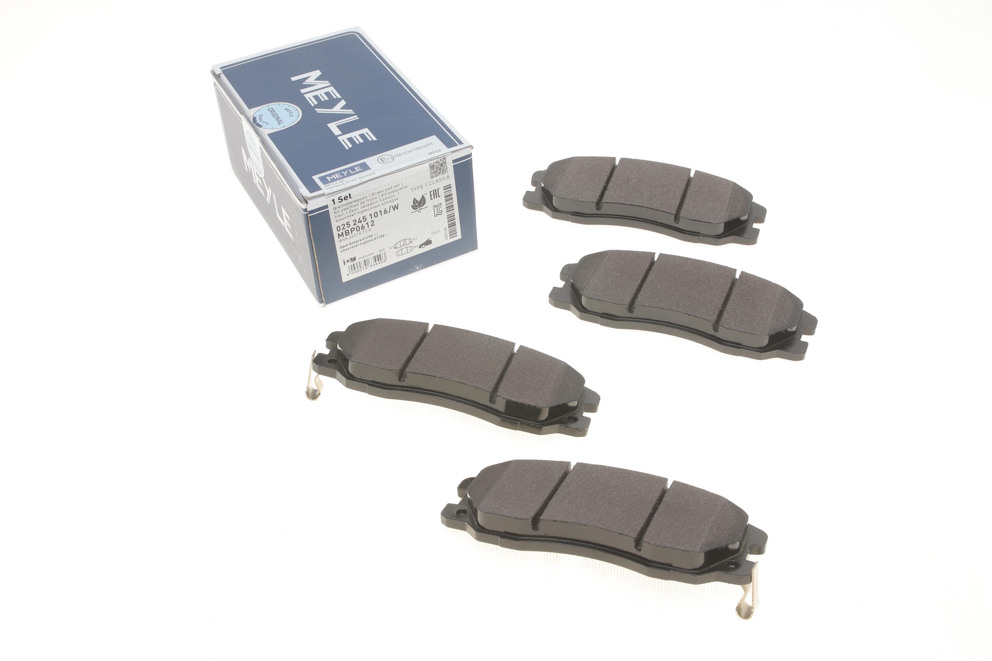 Колодки гальмівні (передні) Chevrolet Captiva/Opel Antara 2.0-3.2 CDTI 06-