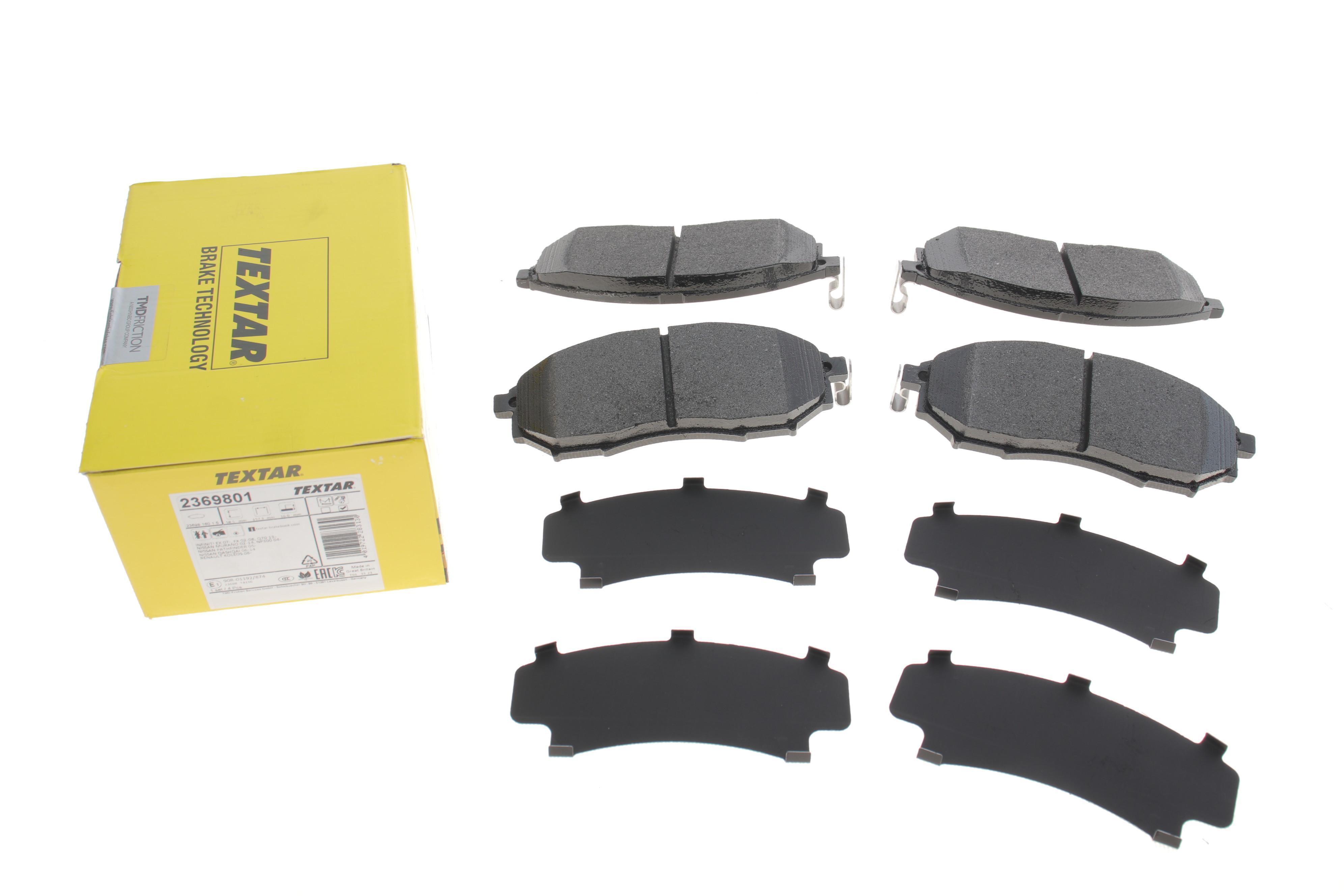 Колодки гальмівні (передні) Renault Koleos 08-/Nissan Qashqai 07-14/Pathfinder/NP300 05-(Sumitomo)