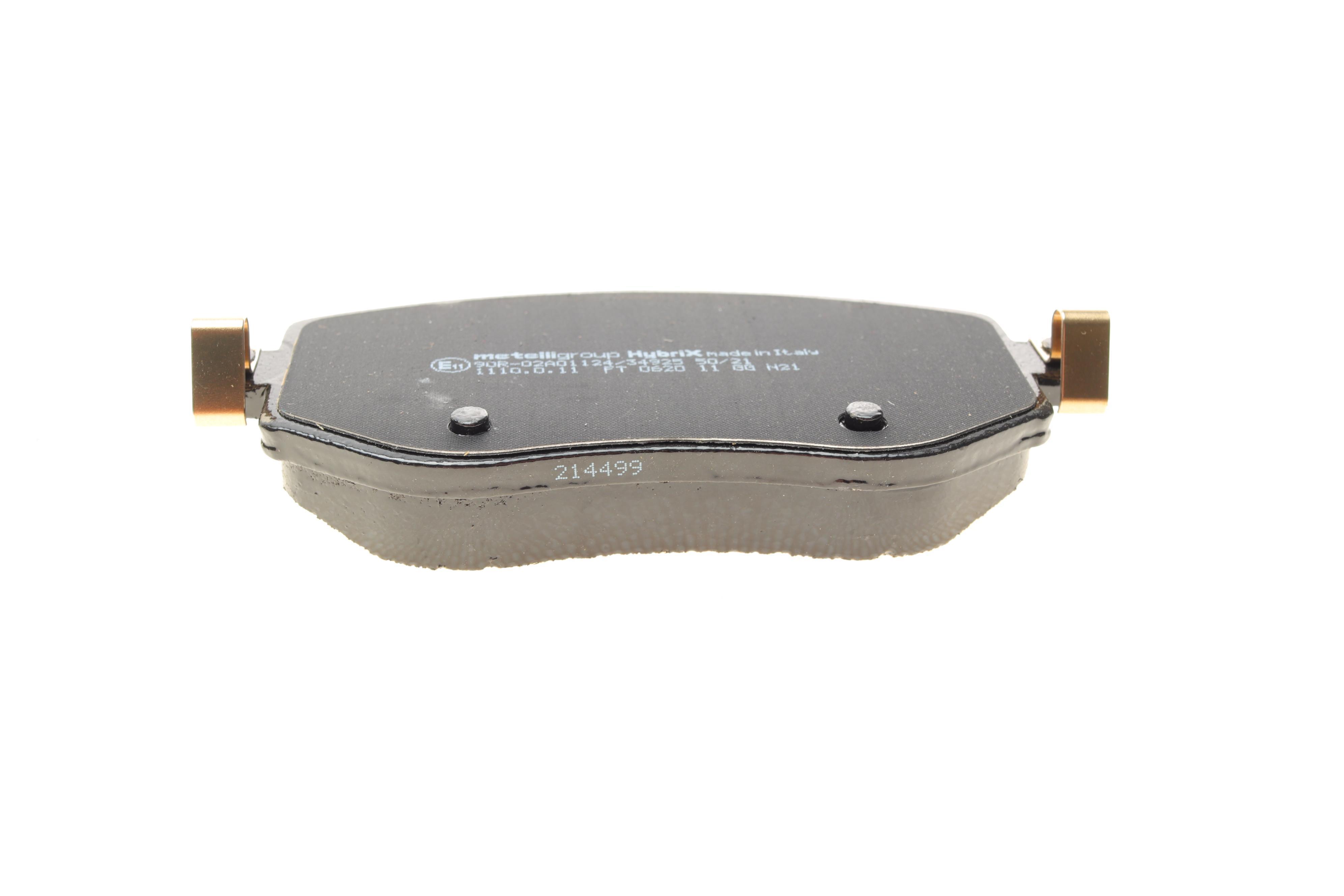 Колодки гальмівні (передні) Renault Megane IV 15-