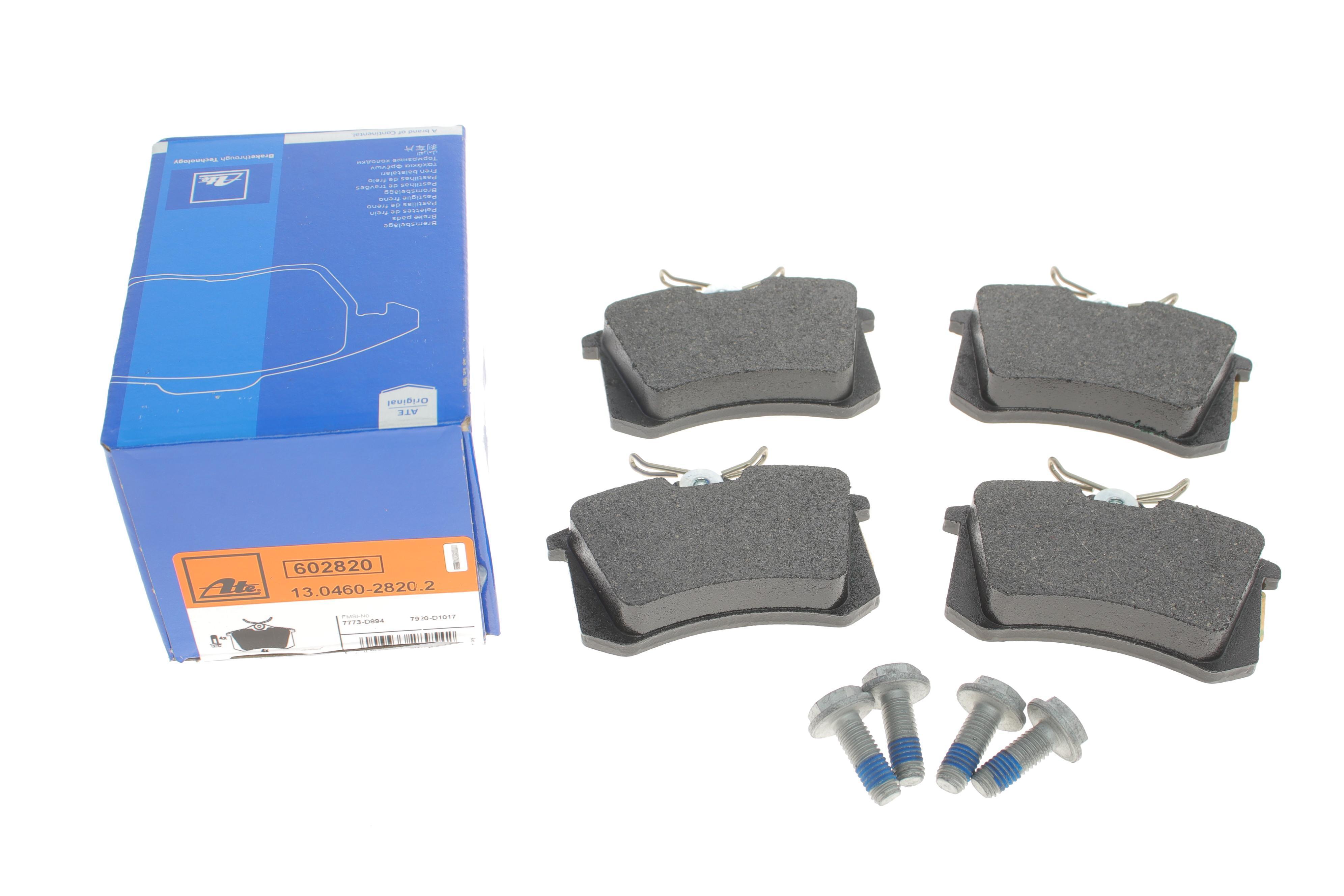 Колодки гальмівні (задні) VW Caddy 04-15/Golf 97-16/Passat B5 96-05/Skoda Fabia/Citroen/Peugeot 99- (Lucas/TRW)