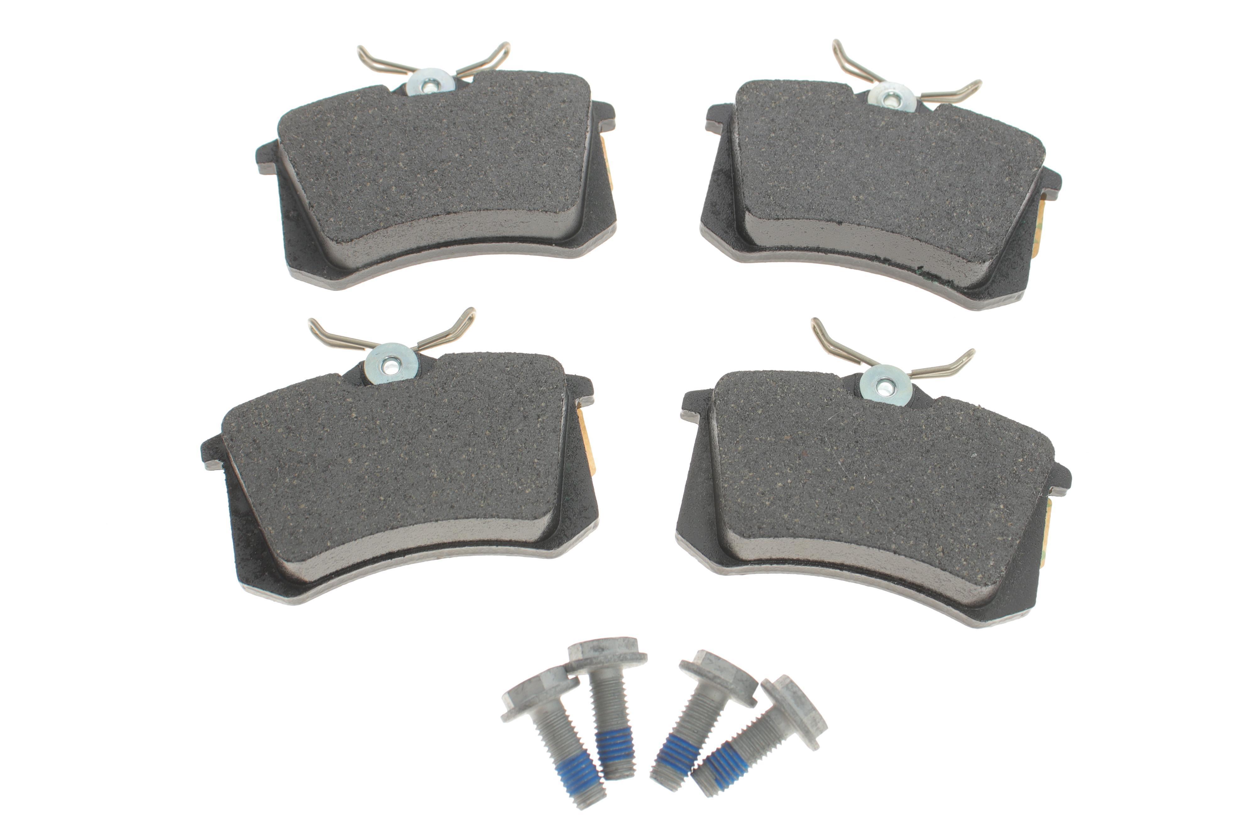 Колодки гальмівні (задні) VW Caddy 04-15/Golf 97-16/Passat B5 96-05/Skoda Fabia/Citroen/Peugeot 99- (Lucas/TRW)