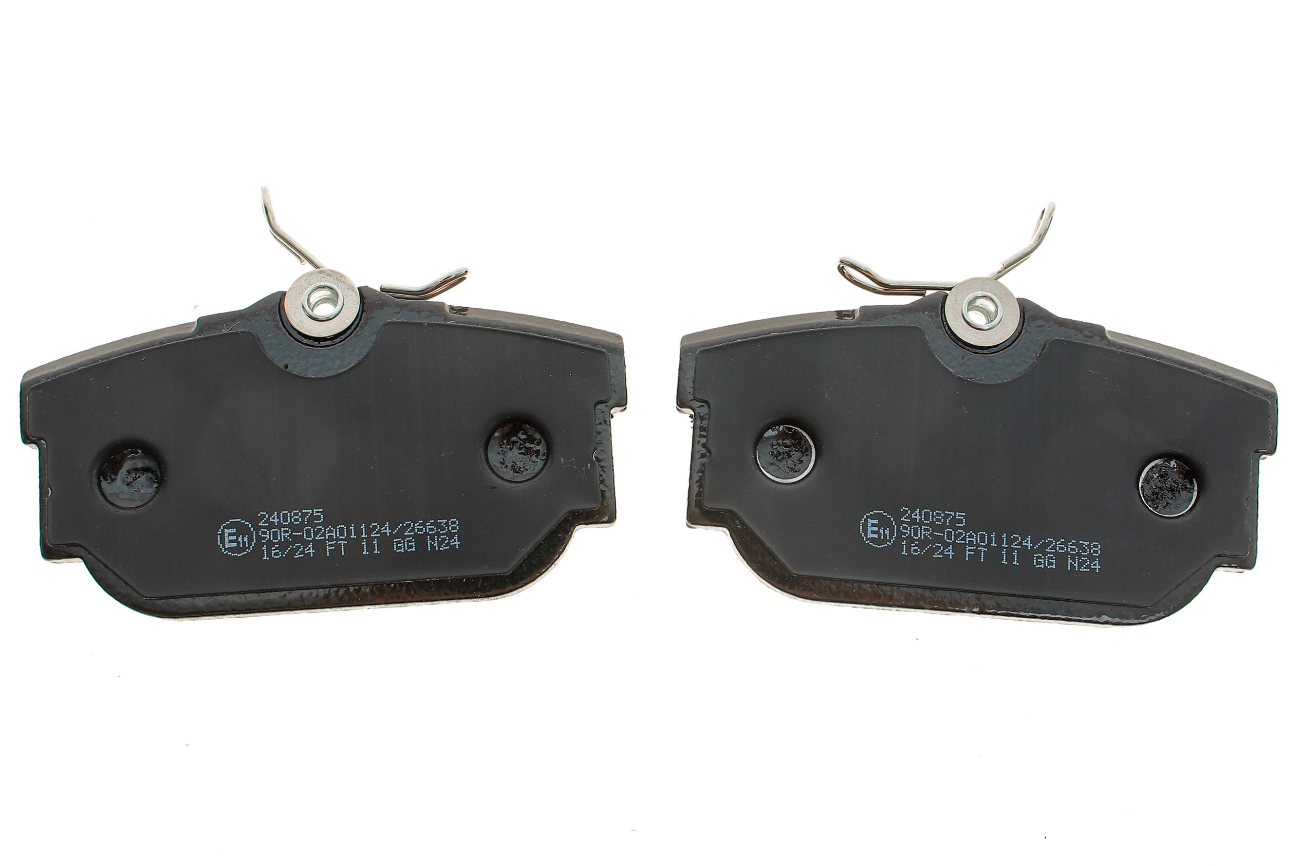 Колодки гальмівні (задні) VW T4 90-03 R15 (+датчик)