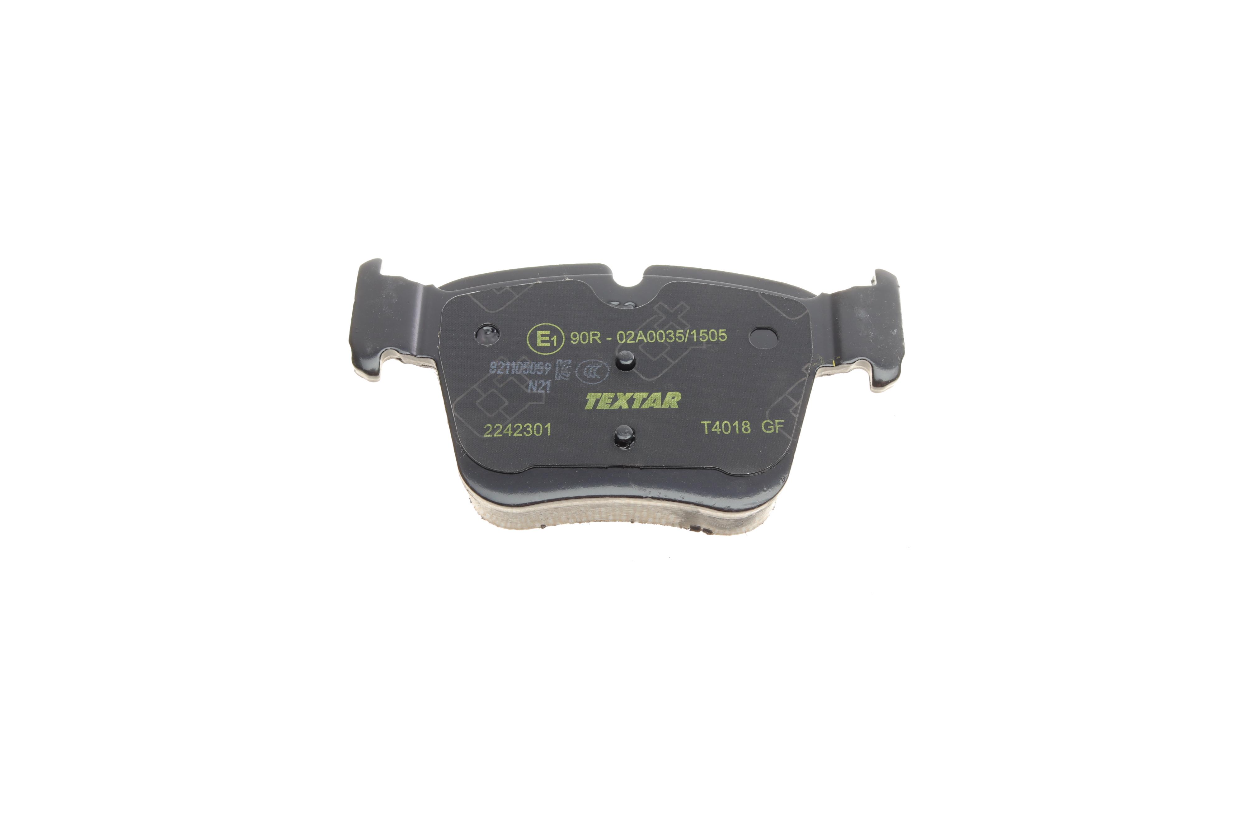 Колодки гальмівні (задні) MB C-class (W205)/GLC (X253) 15-19 (Teves) Q+