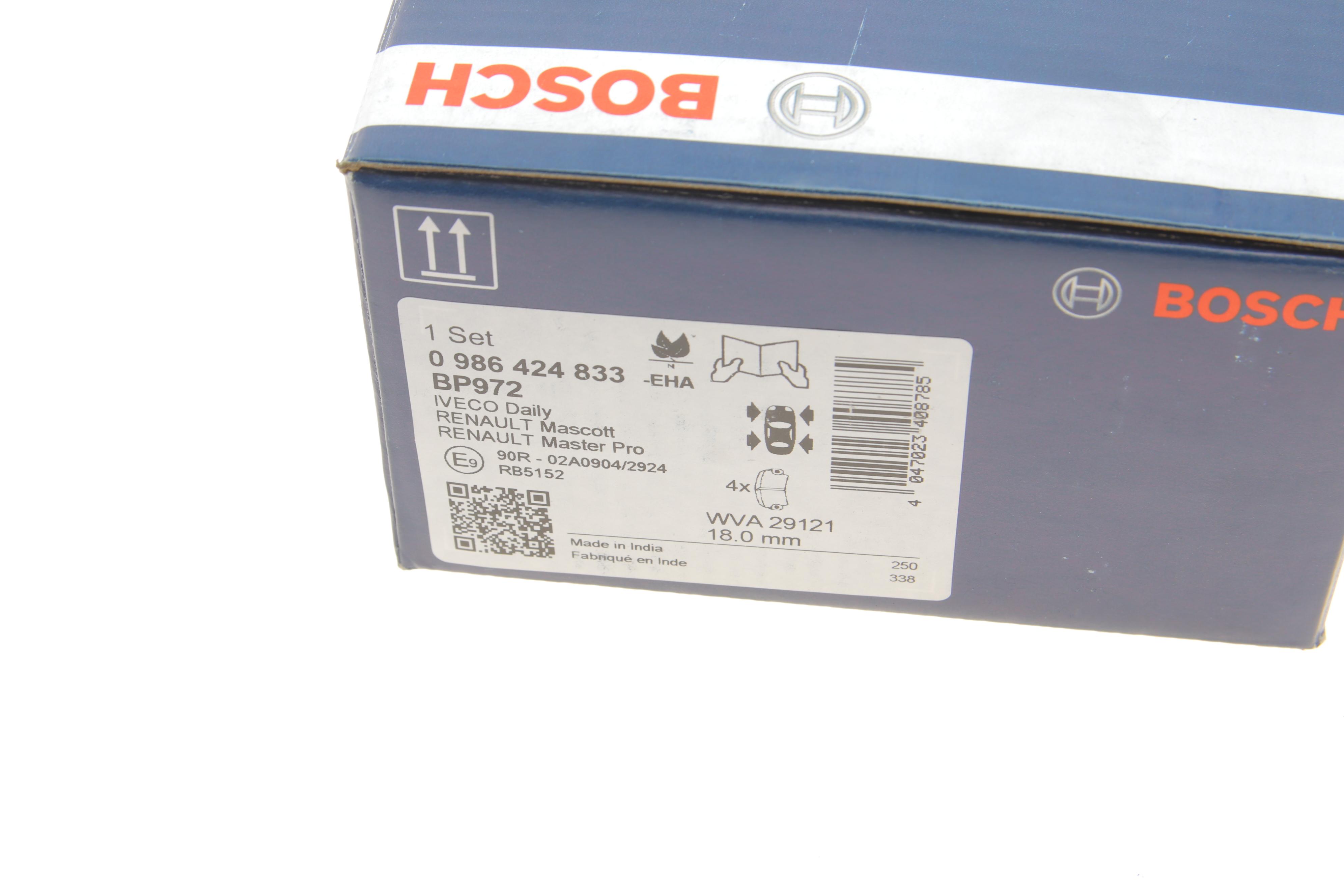 Колодки гальмівні (передні) Iveco Daily III 99-06