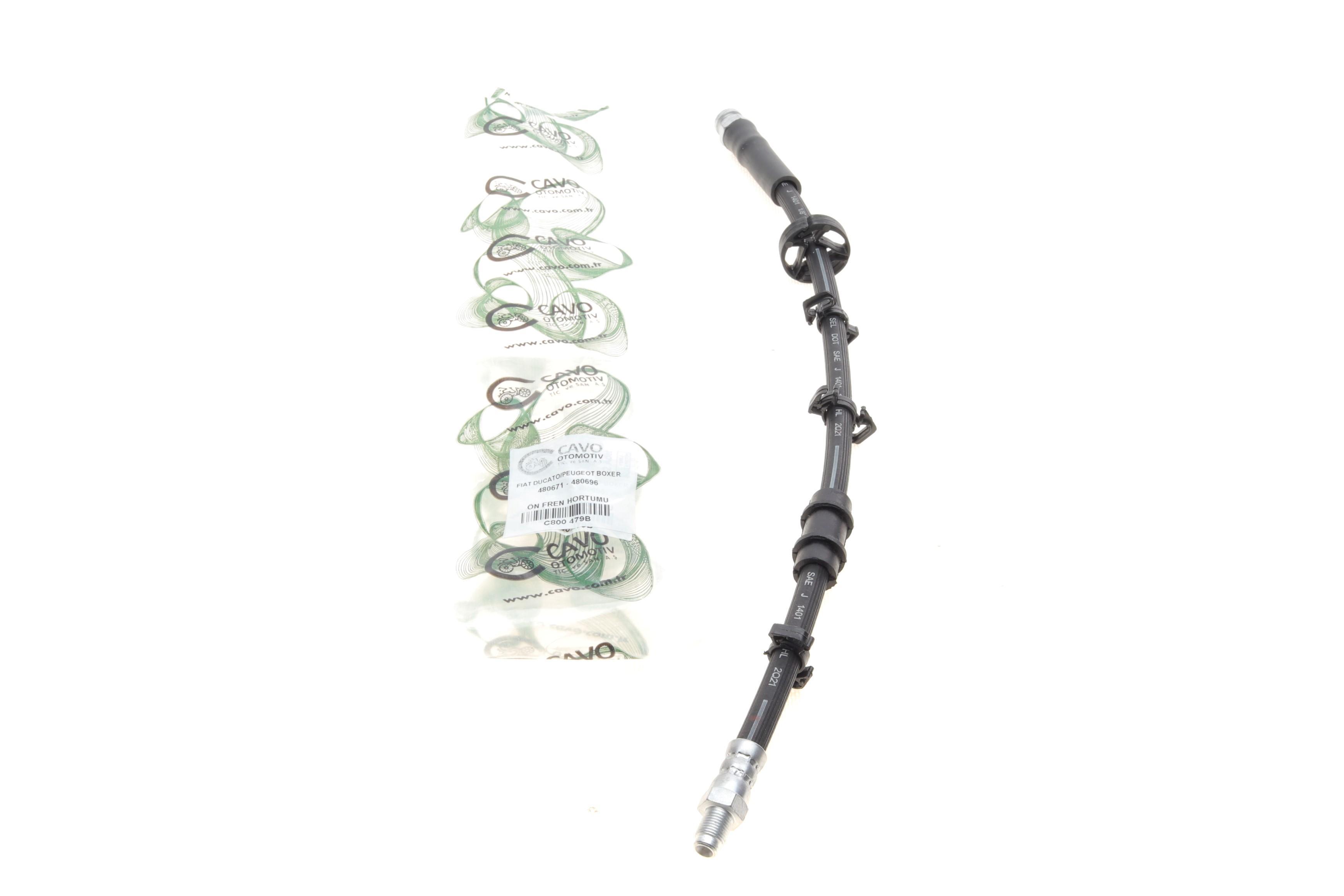 Шланг гальмівний (передній) Citroen Jumper/Fiat Ducato/Peugeot Boxer 94-02