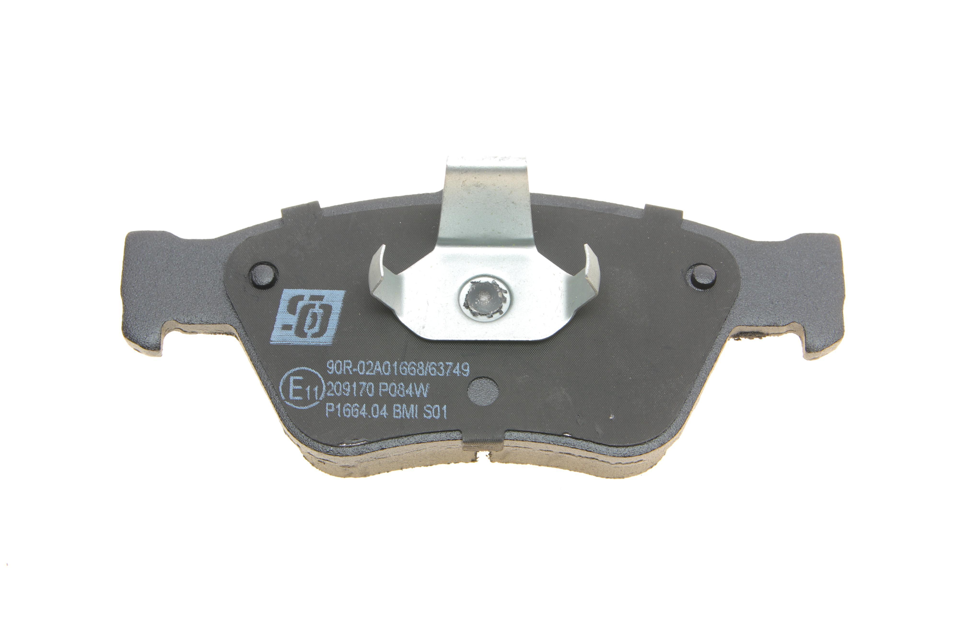 Колодки гальмівні (передні) MB E-class (W210) 95-02 (ATE)