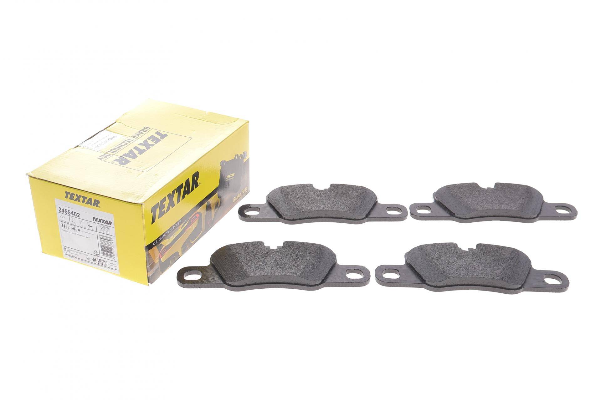 Колодки гальмівні (задні) Porsche Panamera 09- (Brembo)