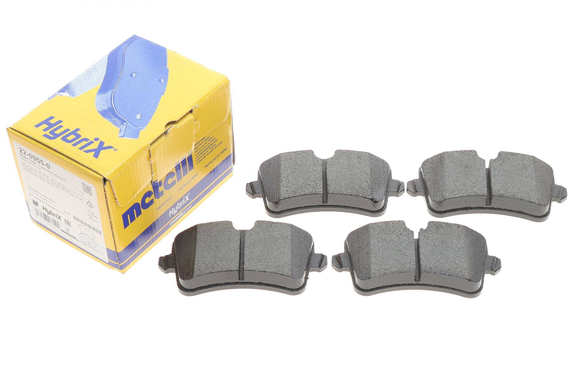 Колодки гальмівні (задні) Audi A4/A5/A6/A7 10-/Porsche Macan 14-