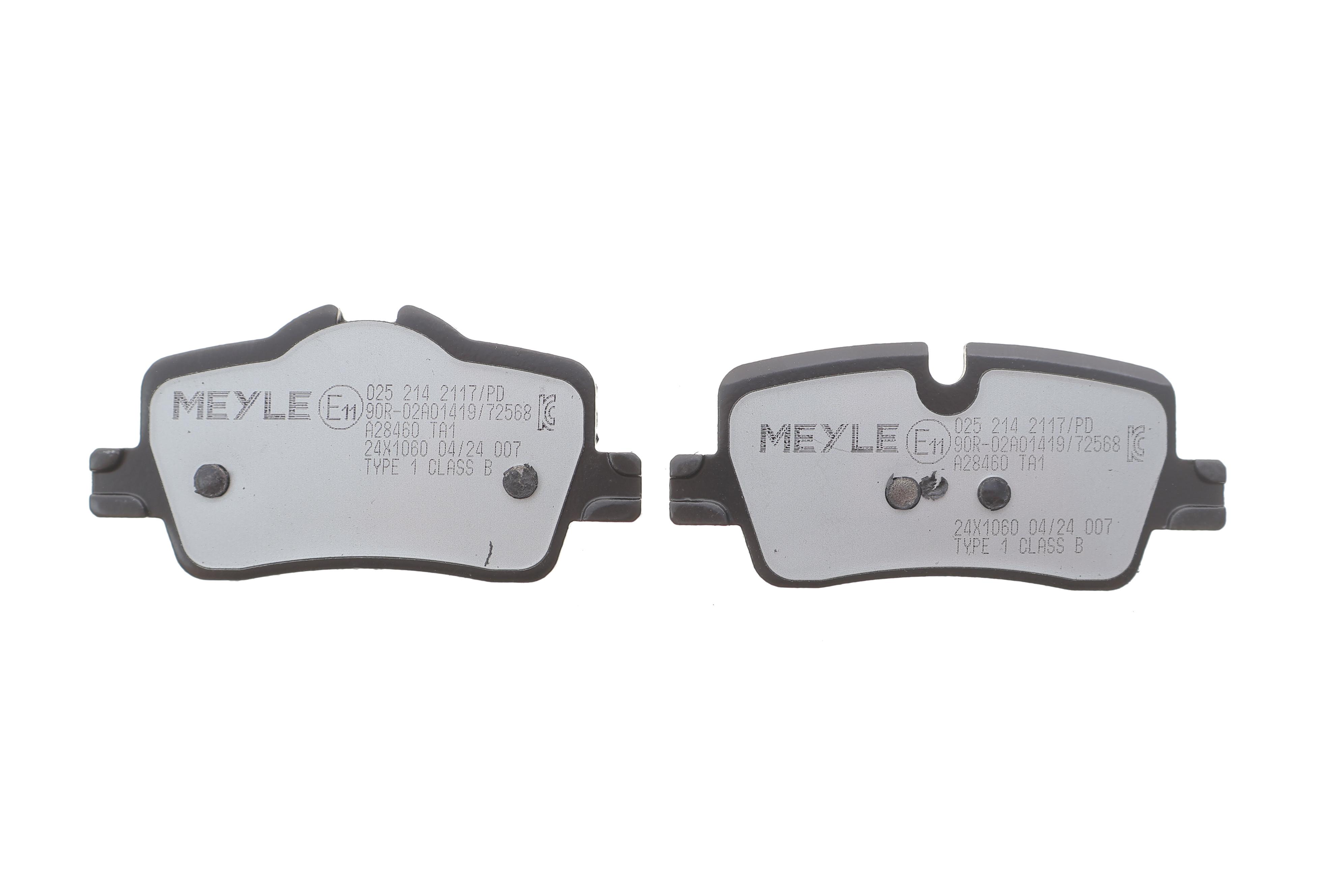 Колодки гальмівні (задні) BMW 3 (G20/G21/G80/G81/G28)/4 (G22/G23/G82/G83/G26) 18-/2 (G42/G87) 21-