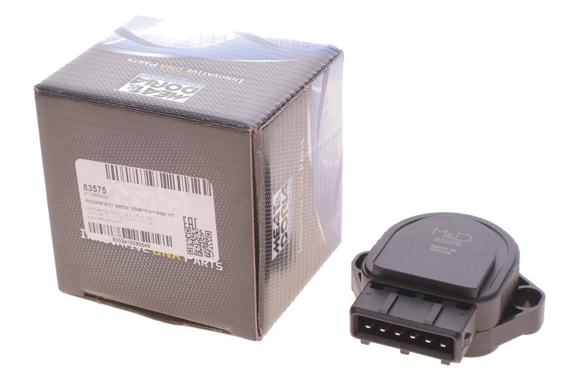 Датчик положення заслонки дросельної Renault Kangoo 1.2-1.6 97- (6 конт.)