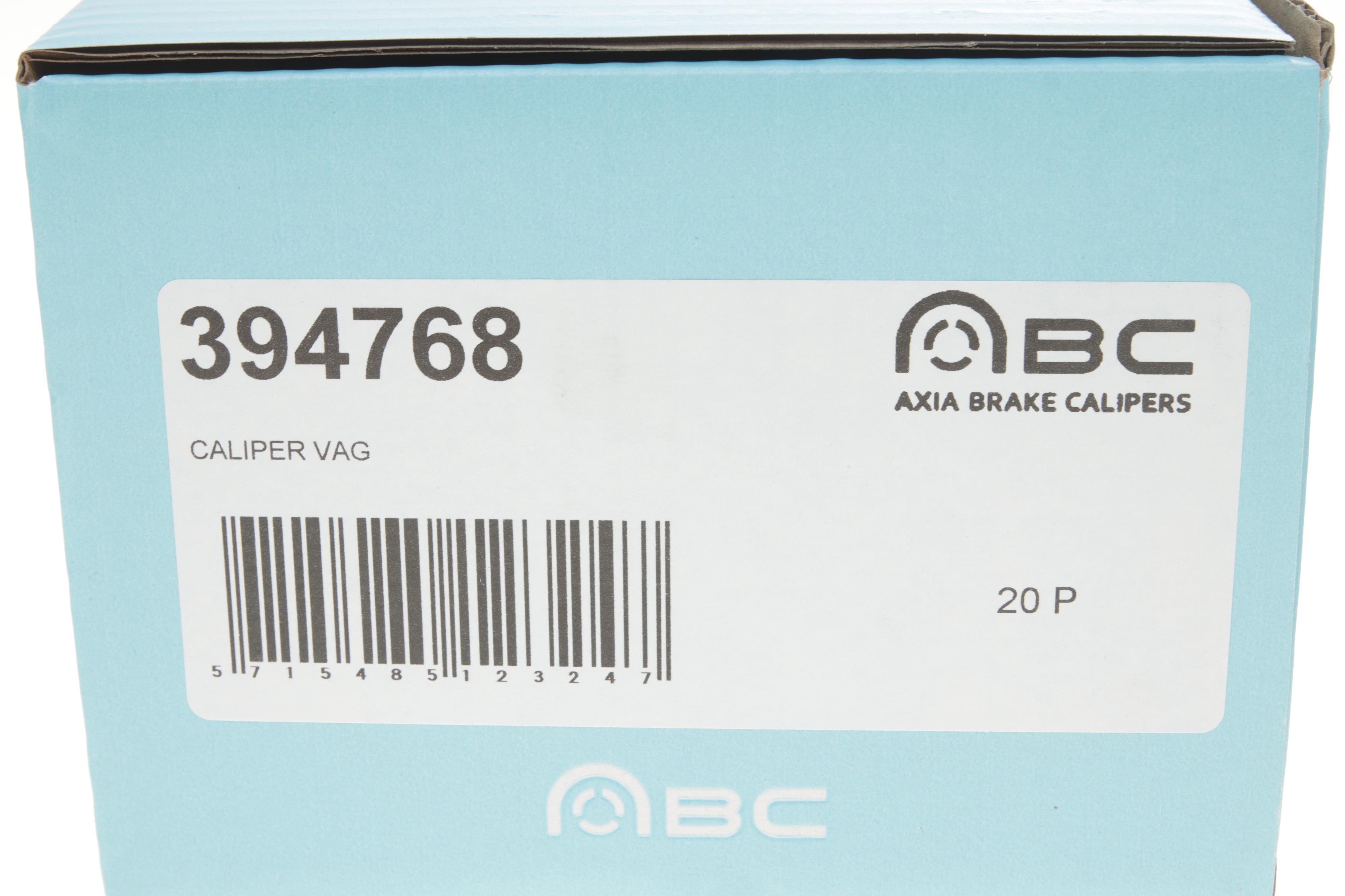 Супорт гальмівний (задній) (L) VW Caddy III 03- (d=38mm) (TRW) (для диска d=253mm)