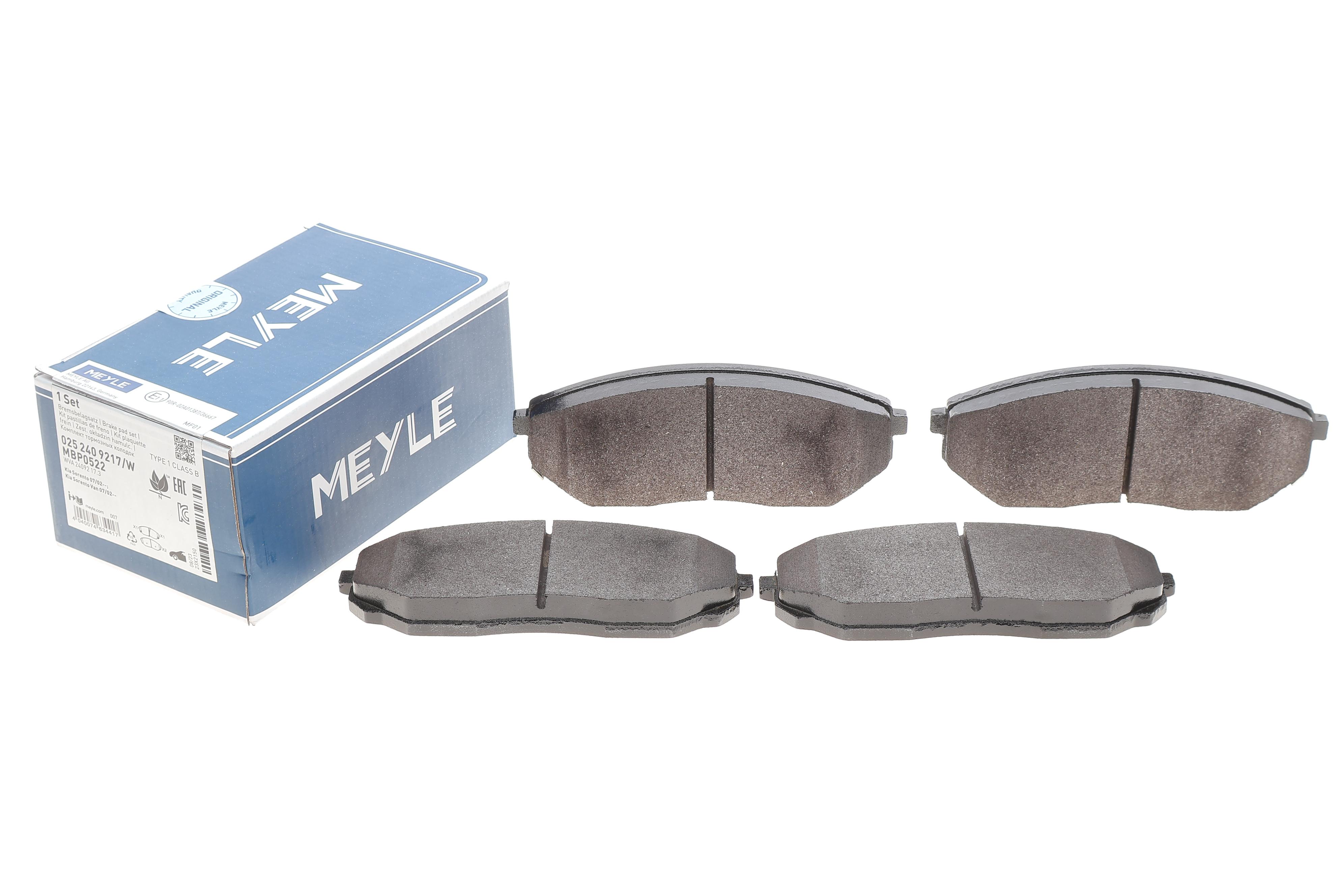 Колодки гальмівні (передні) Kia Sorento 02-