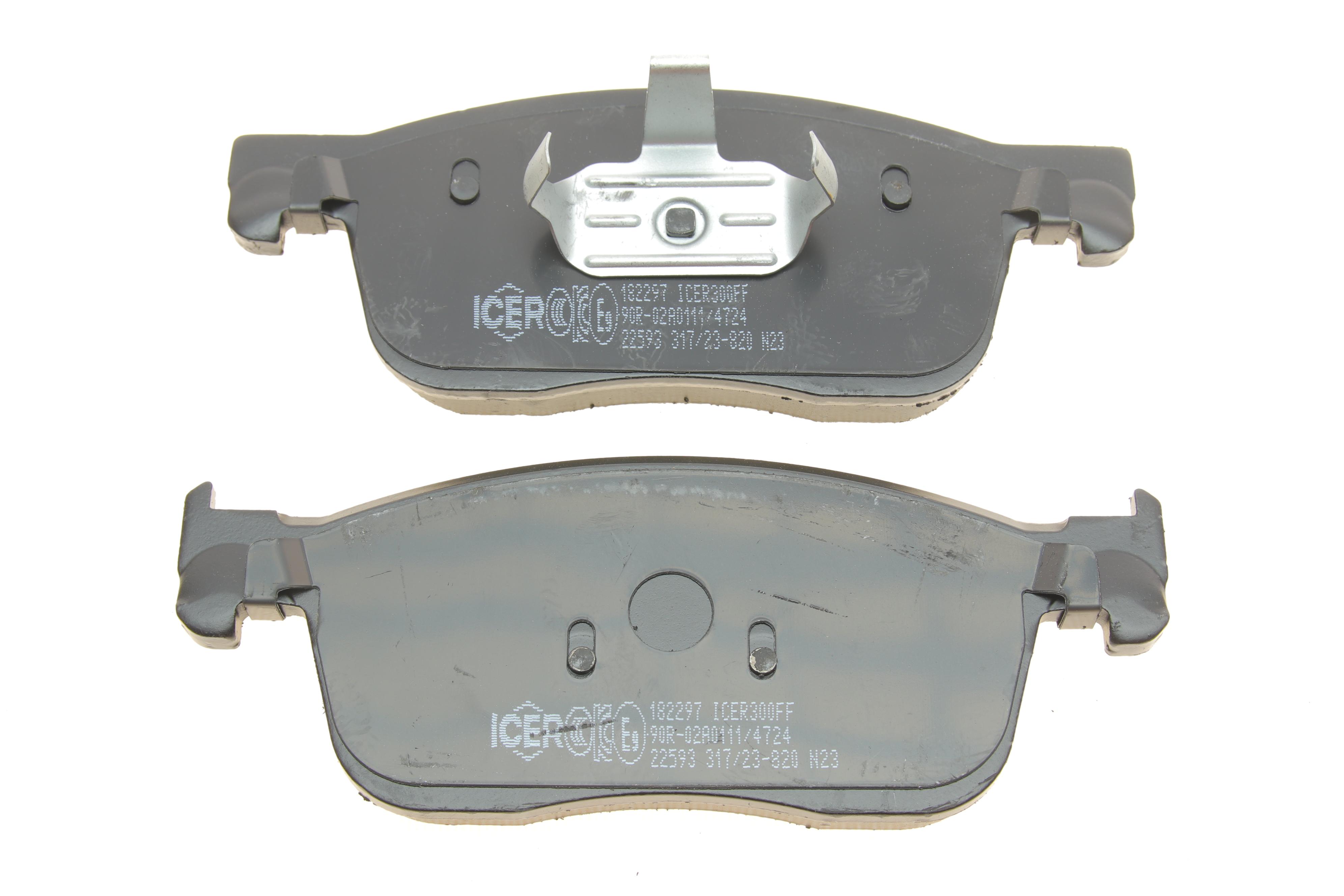 Колодки гальмівні (передні) Citroen Jumpy/C4/Peugeot Expert 16-/Opel Vivaro 19-/Fiat E-Scudo 22-