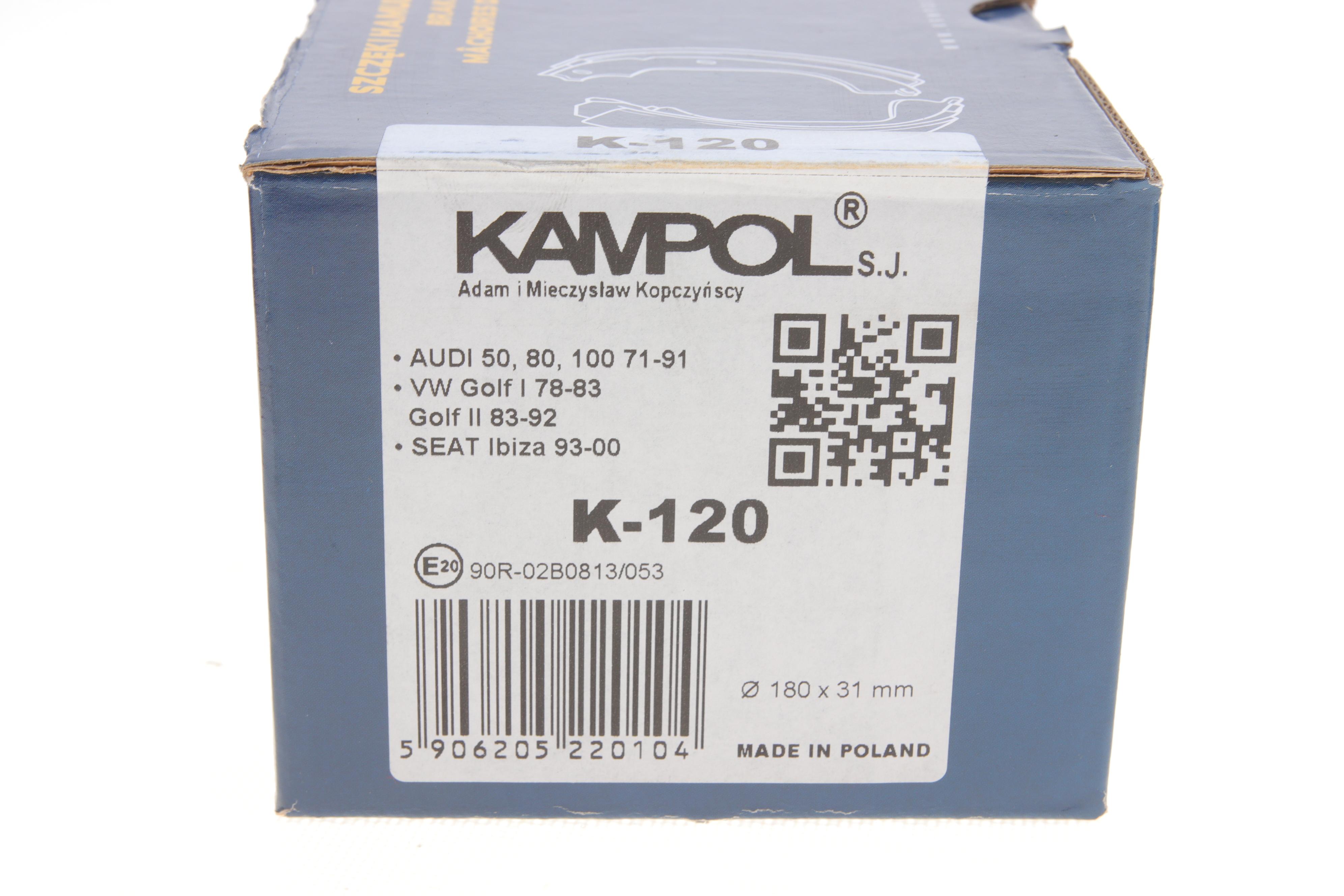 Колодки гальмівні (задні) VW Golf/Passat -97/Polo -01 (барабанні) (180x31)