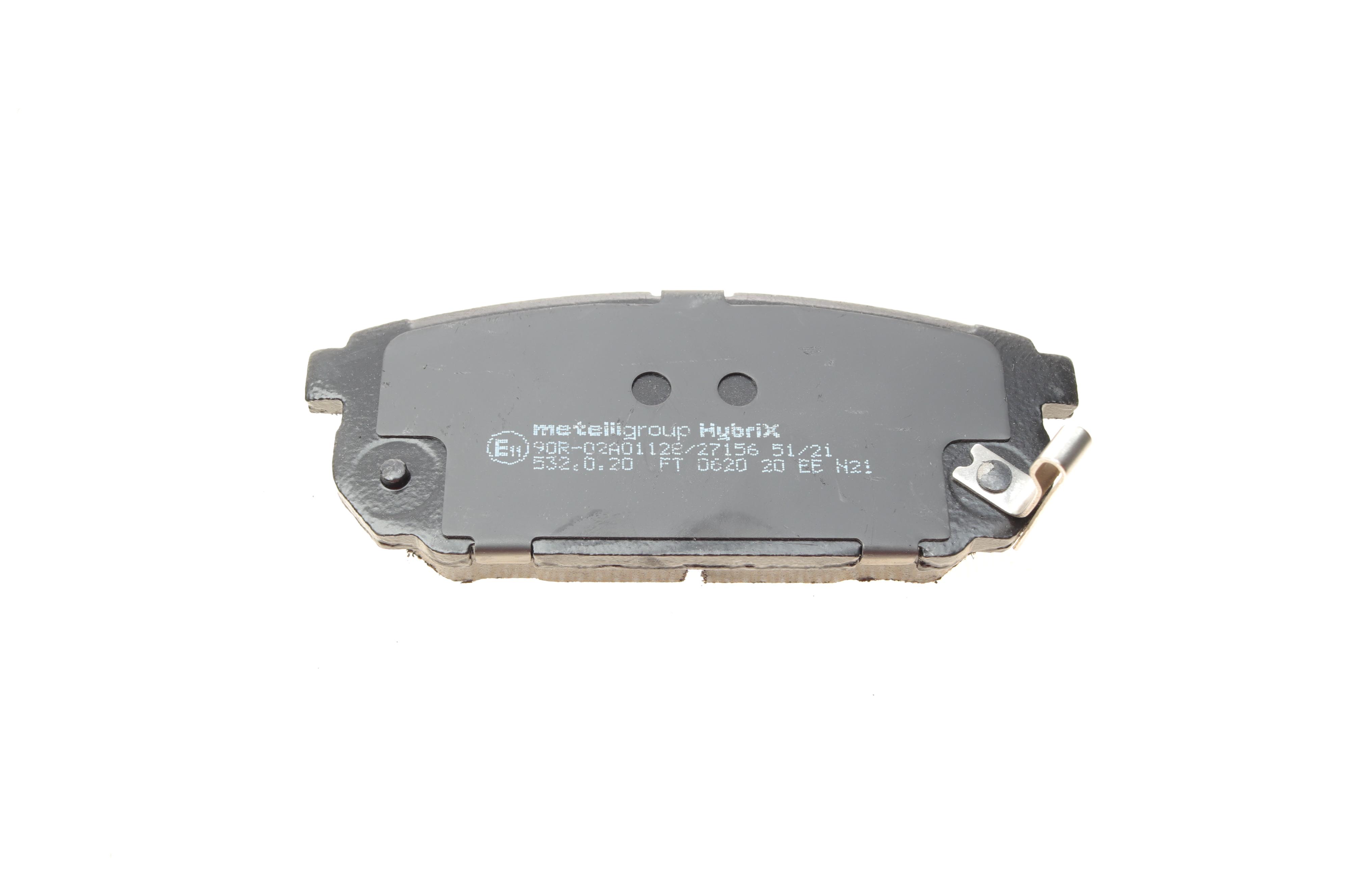 Колодки гальмівні (задні) Kia Sorento I 02-