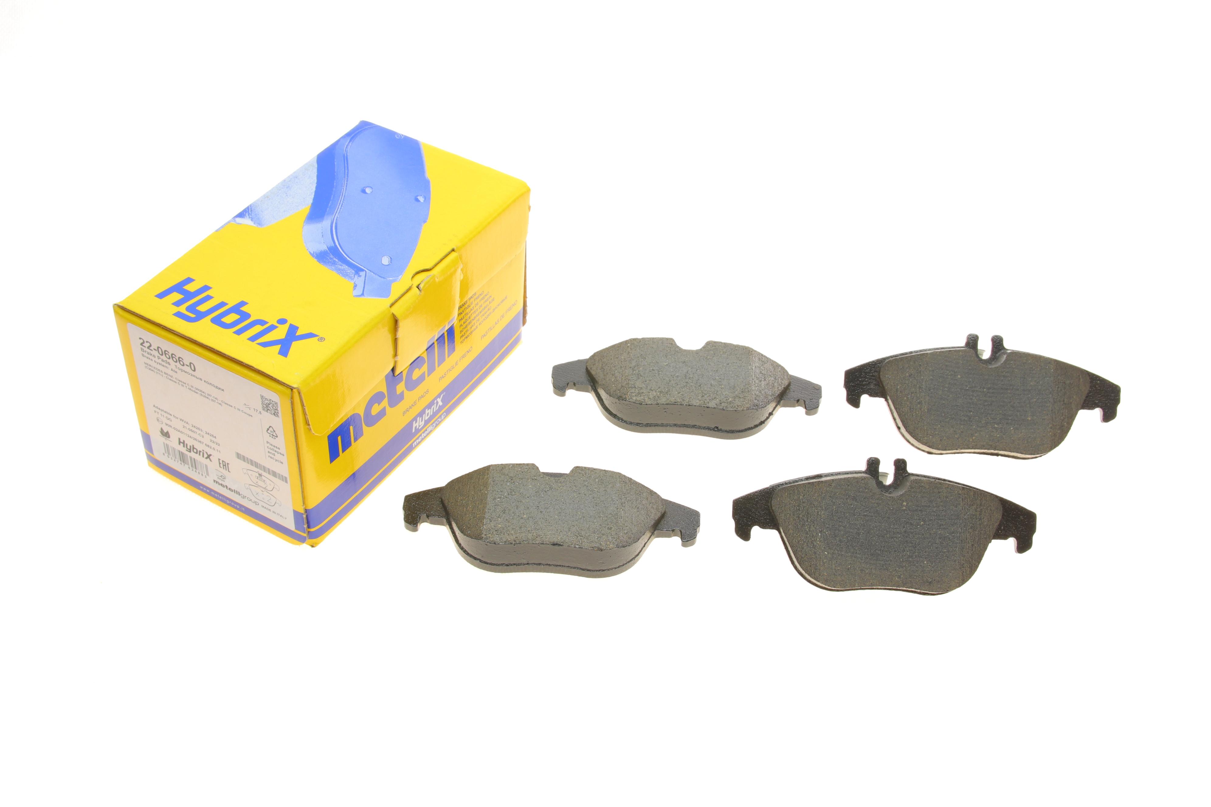 Колодки гальмівні (задні) MB C-class (W204/C204) 1.6-5.5 07-