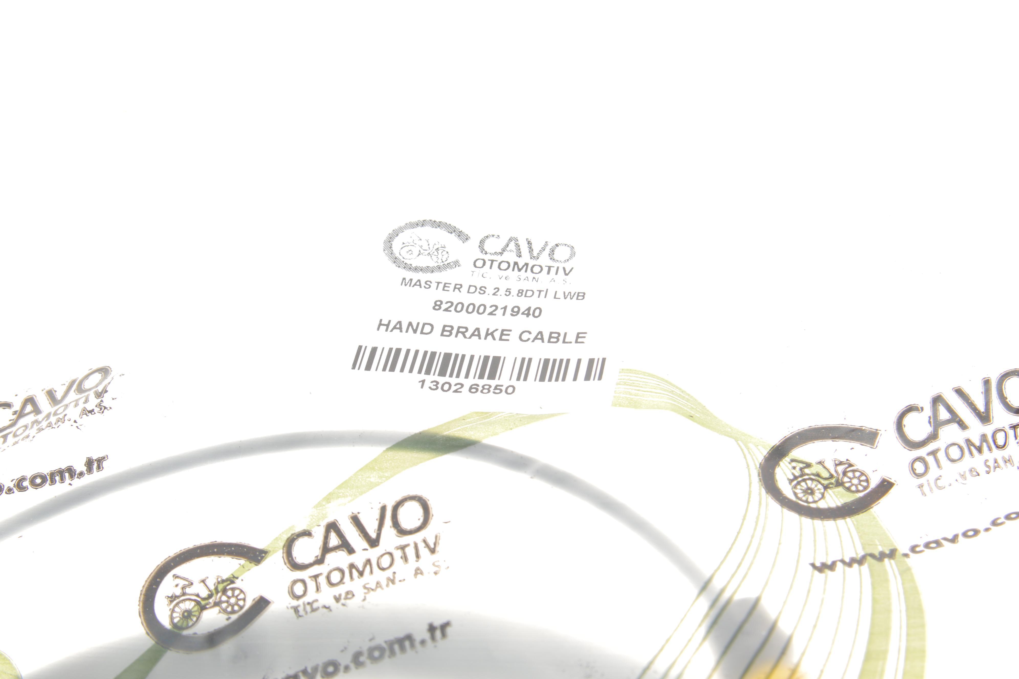 Трос ручника (задній) Renault Master 98- (1737/1439mm) (підтримка)