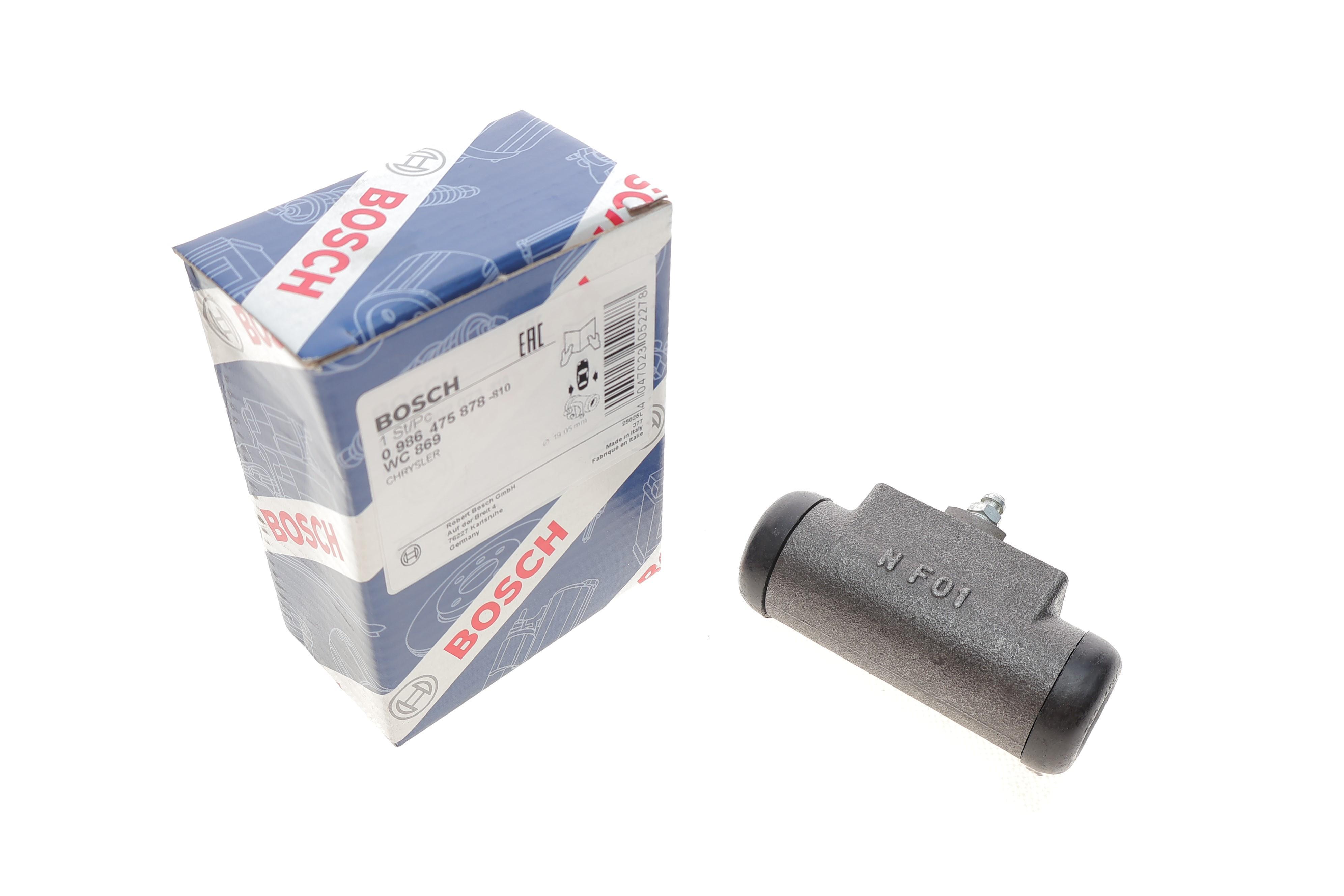 Циліндр гальмівний (задній) Chrysler Voyager/Dodge Caravan 95-01 (d=19.05mm)