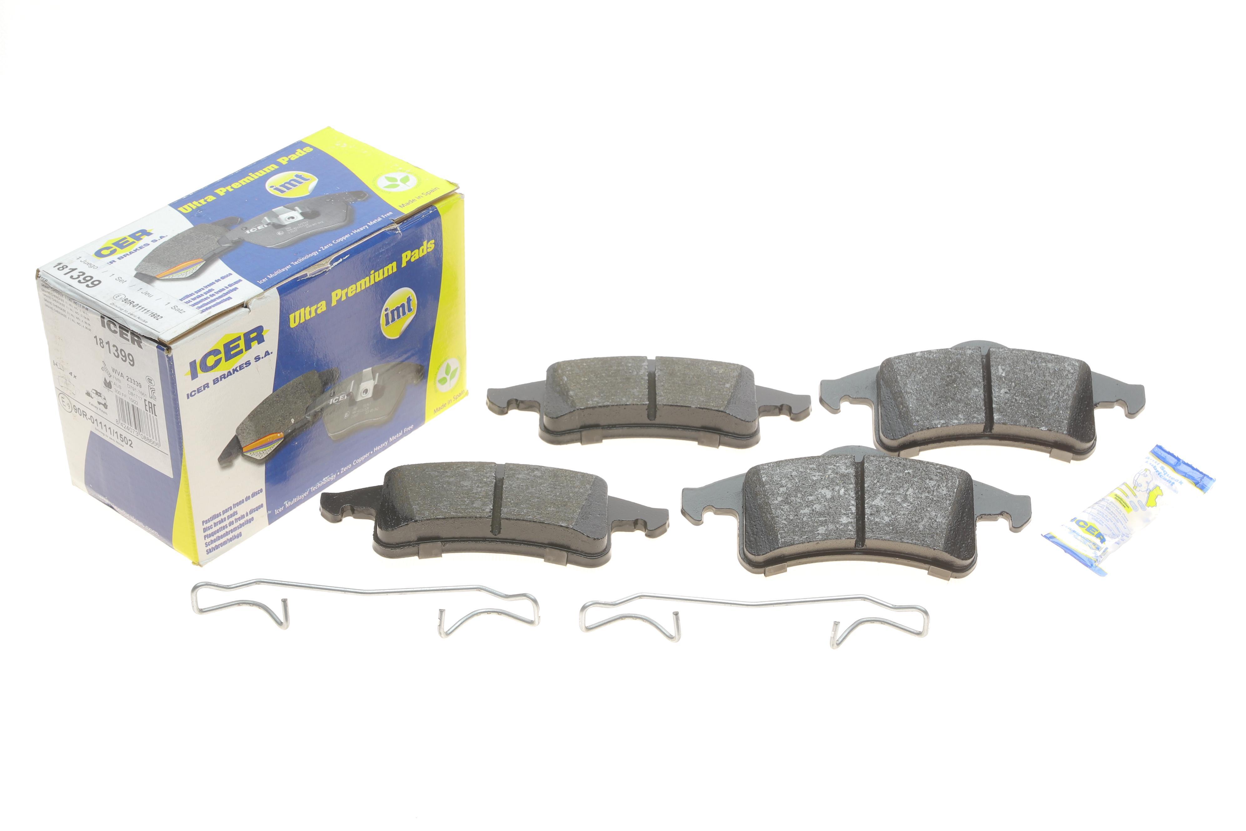 Колодки гальмівні (задні) Jeep Grand Cherokee II 99-05