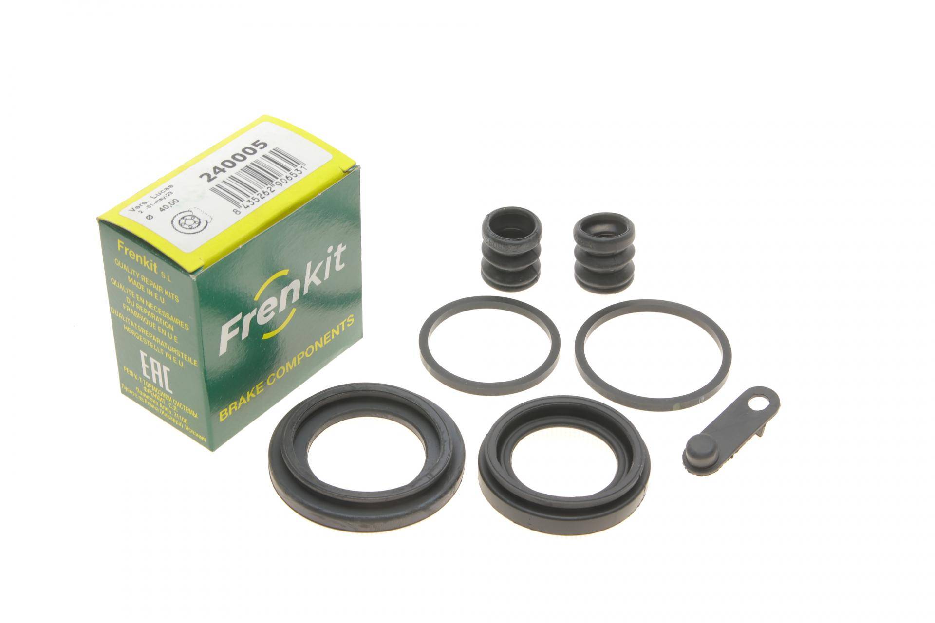 Ремкомплект супорта (переднього) Audi 80/100/F200/Renault Espace 79-02 (d=40/45mm) (Lucas)