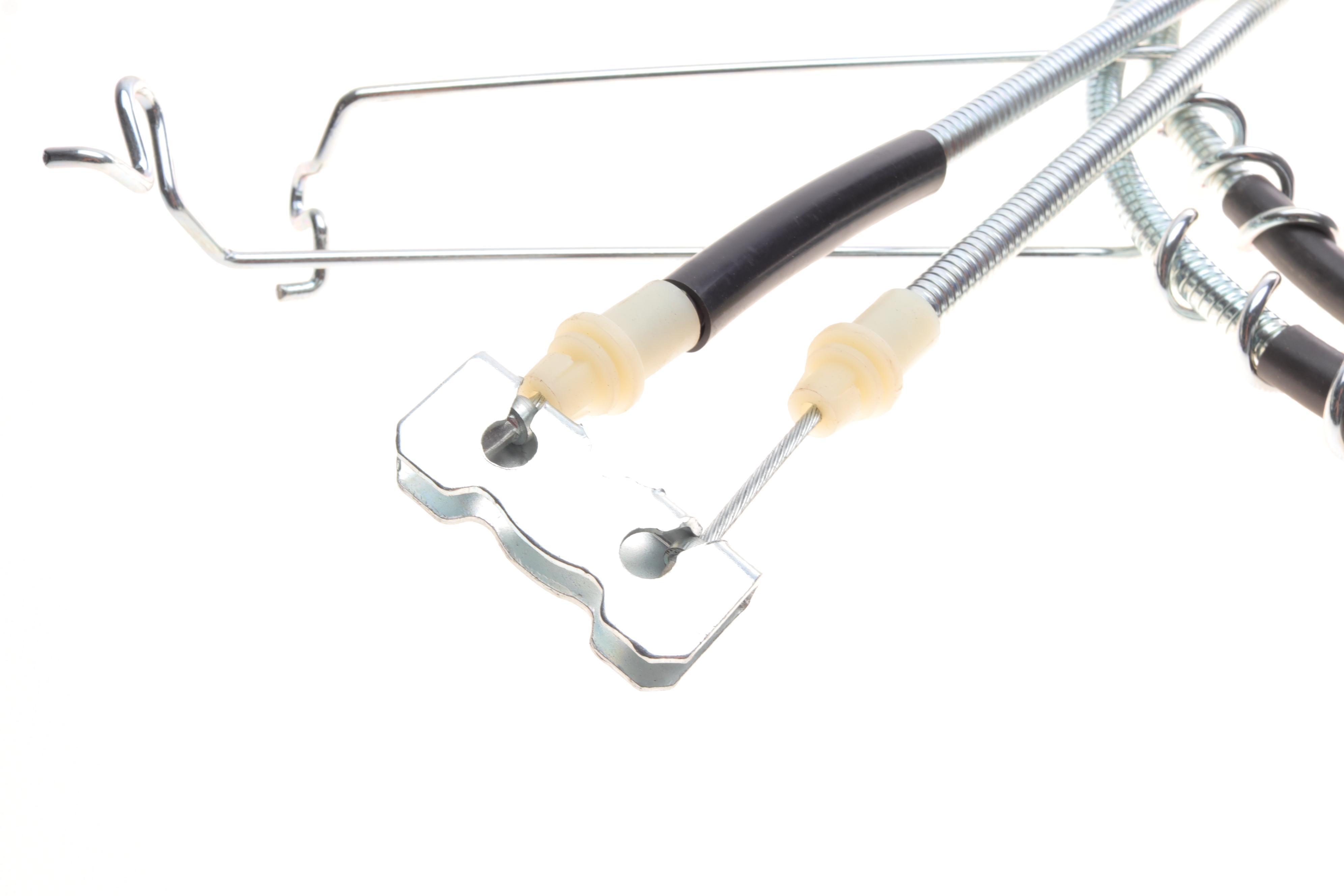 Трос ручника (задній) Ford Connect 02- (-ABS) (низька база) (барабанний гальм)