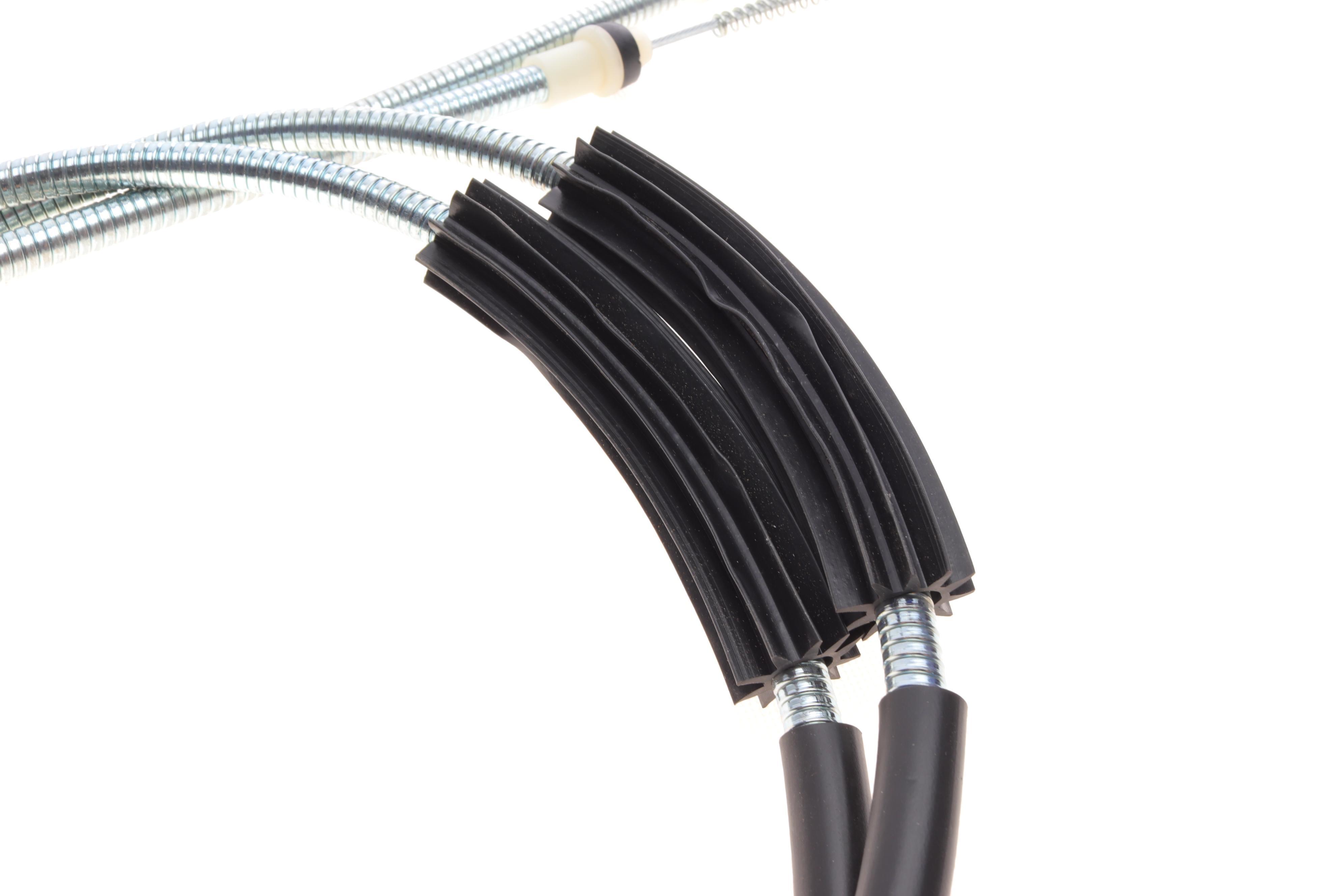 Трос ручника (задній) Ford Connect 02- (-ABS) (низька база) (барабанний гальм)