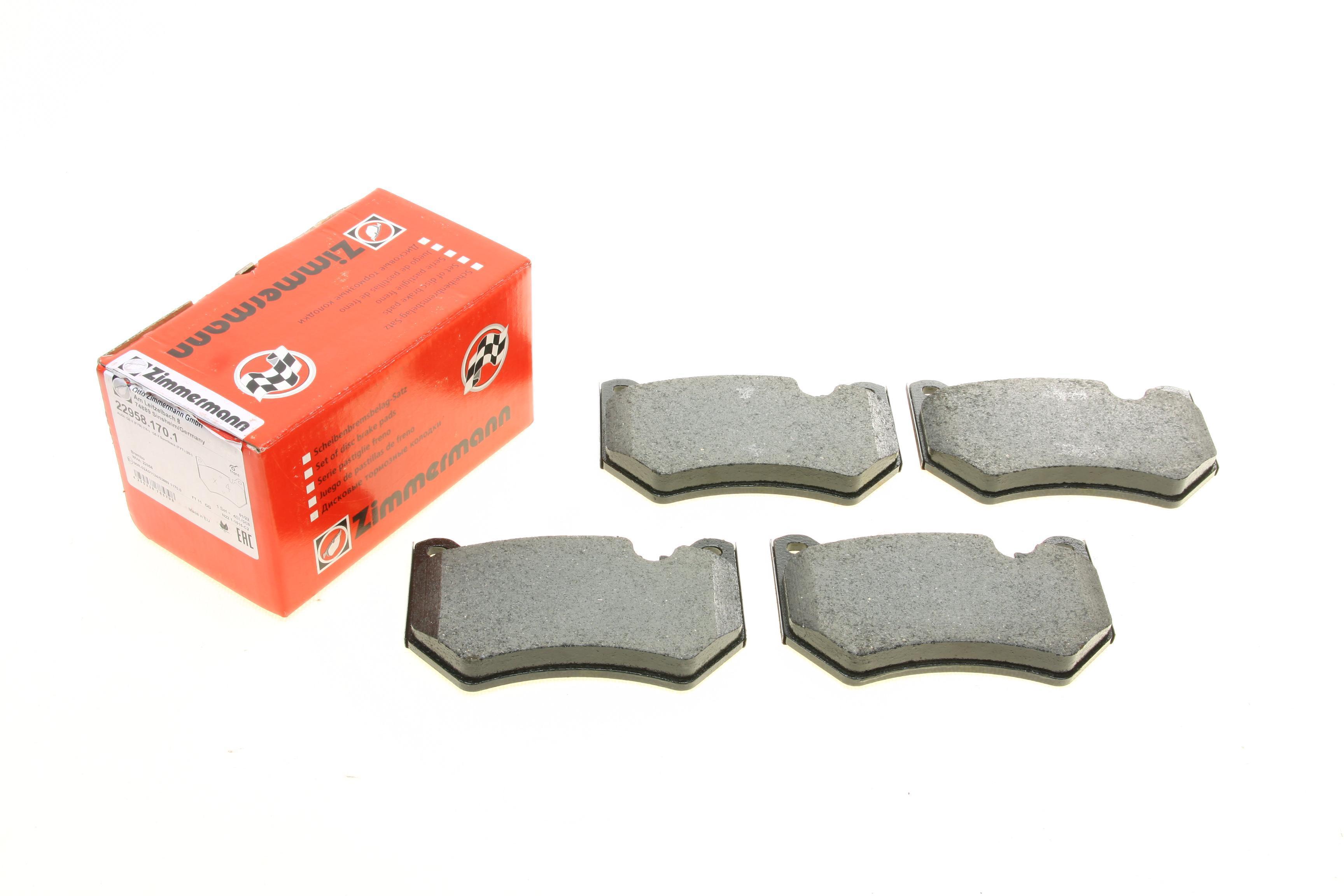 Колодки гальмівні (передні) Audi Q5 17- (Brembo) (з датчиком)