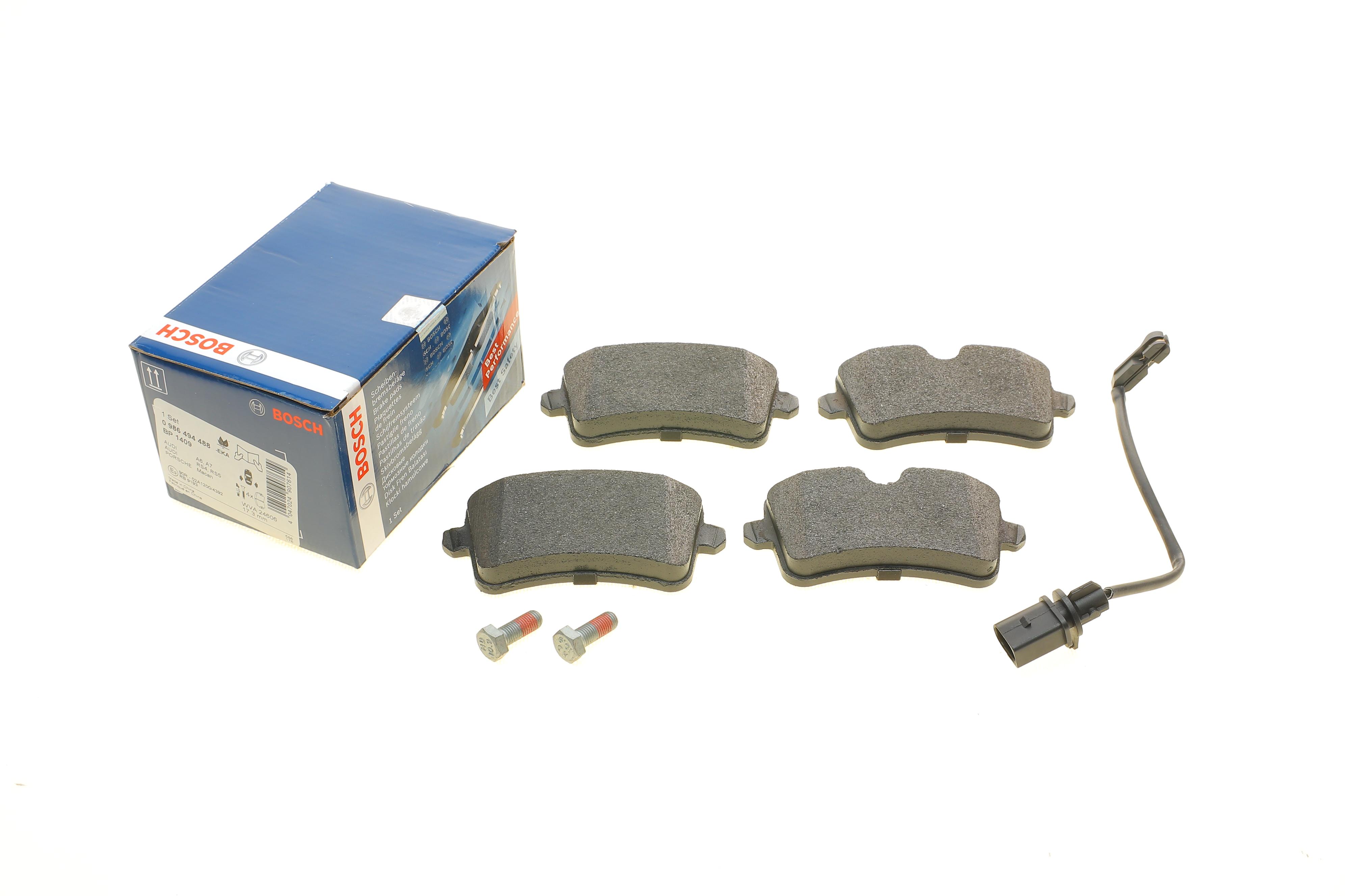 Колодки гальмівні (задні) Audi A4/A5/A6/A7 10-/Porsche Macan 14-