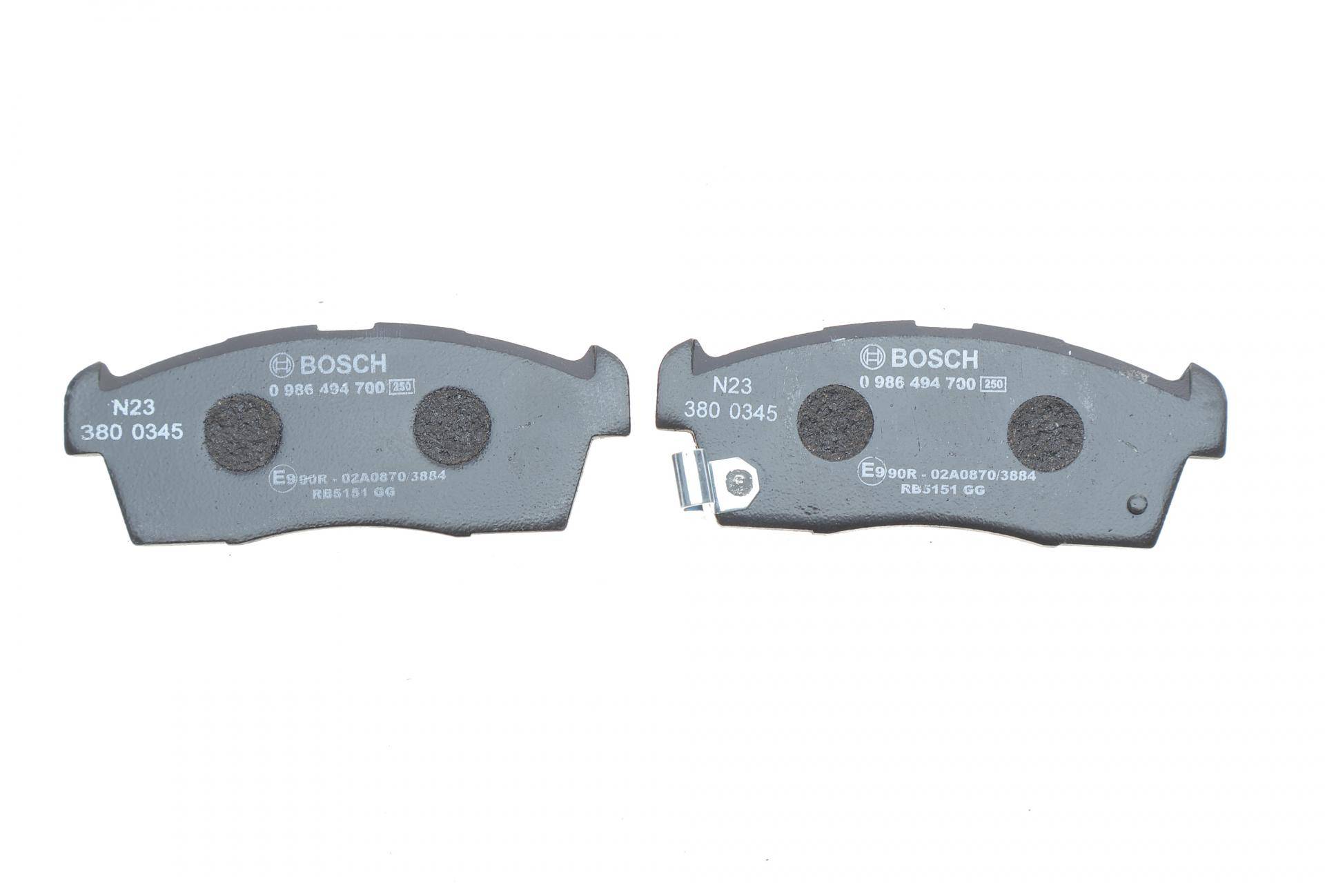 Колодки гальмівні (передні) Citroen C-Zero/Peugeot ION 10-