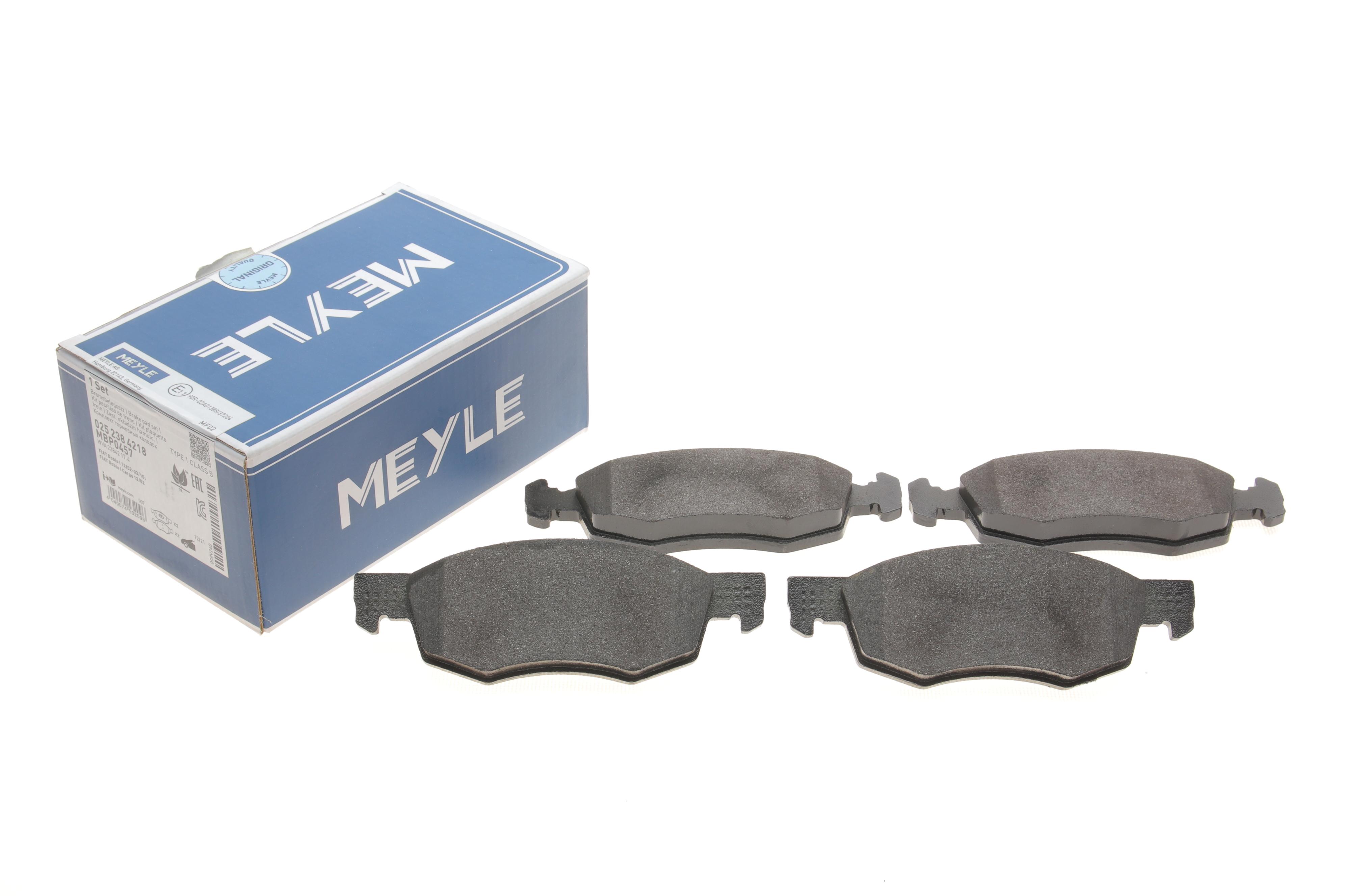 Колодки гальмівні (передні) Fiat Doblo 01- (Ate)