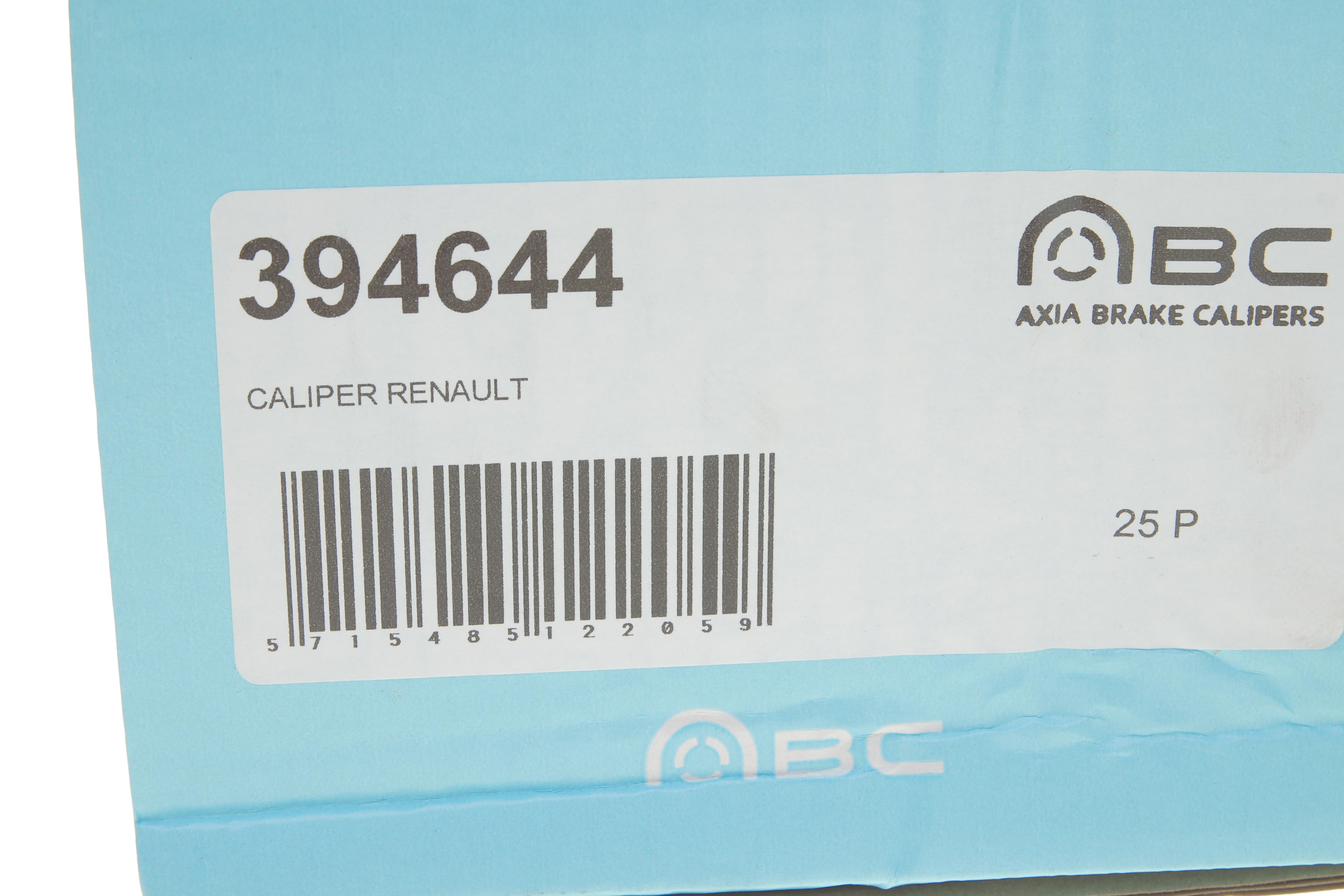 Супорт гальмівний (задній) (L) Renault Kangoo 08- (d=38mm) (TRW) (для диска d=274mm)
