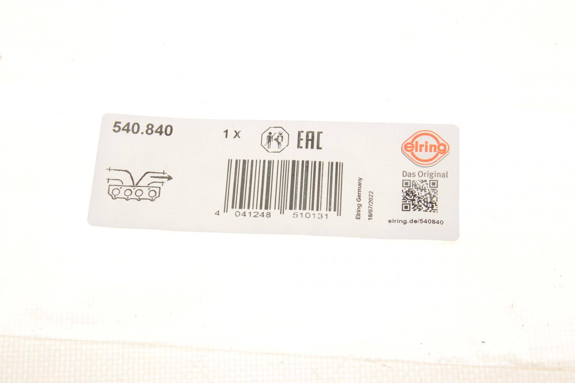 Прокладка колектора випускного MB Sprinter 3.0CDI 06-