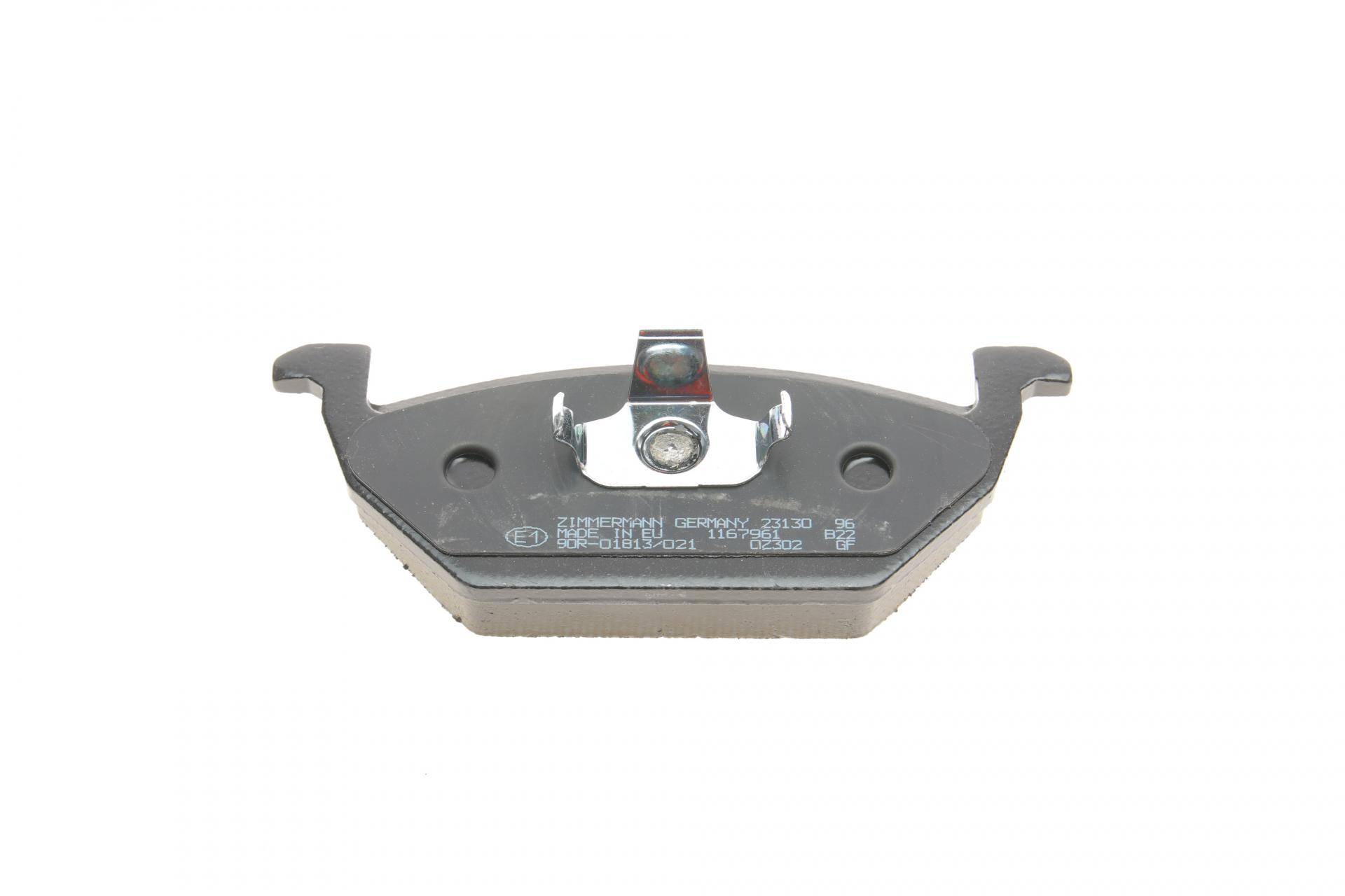 Колодки гальмівні (передні) Audi A3 97-03/Skoda Fabia I/VW Golf 97-08 (ушки вверх) (Ate-Teves)