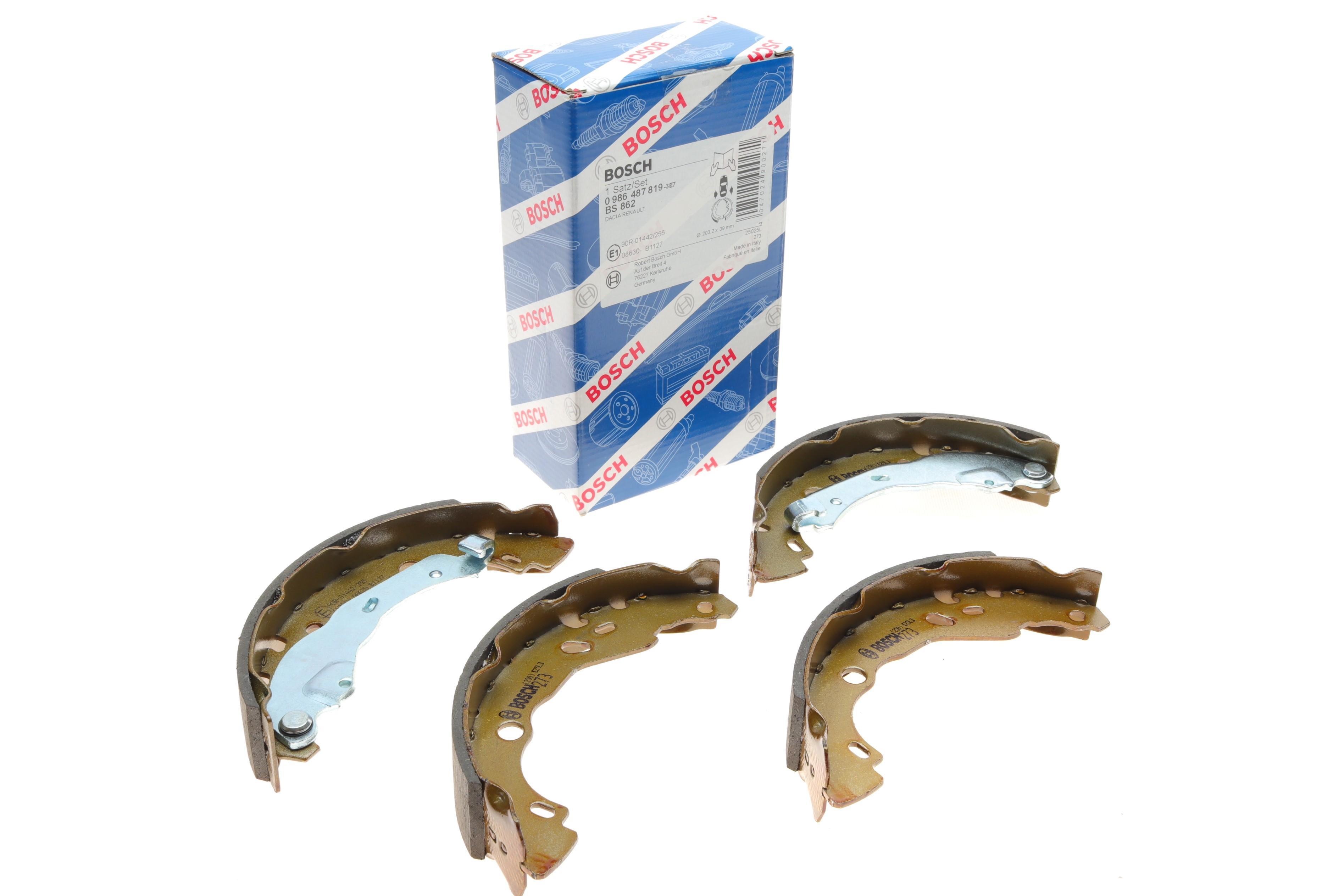 Колодки гальмівні (задні) Renault Clio II/IV/Symbol 98- (барабанні) (203.2x39)