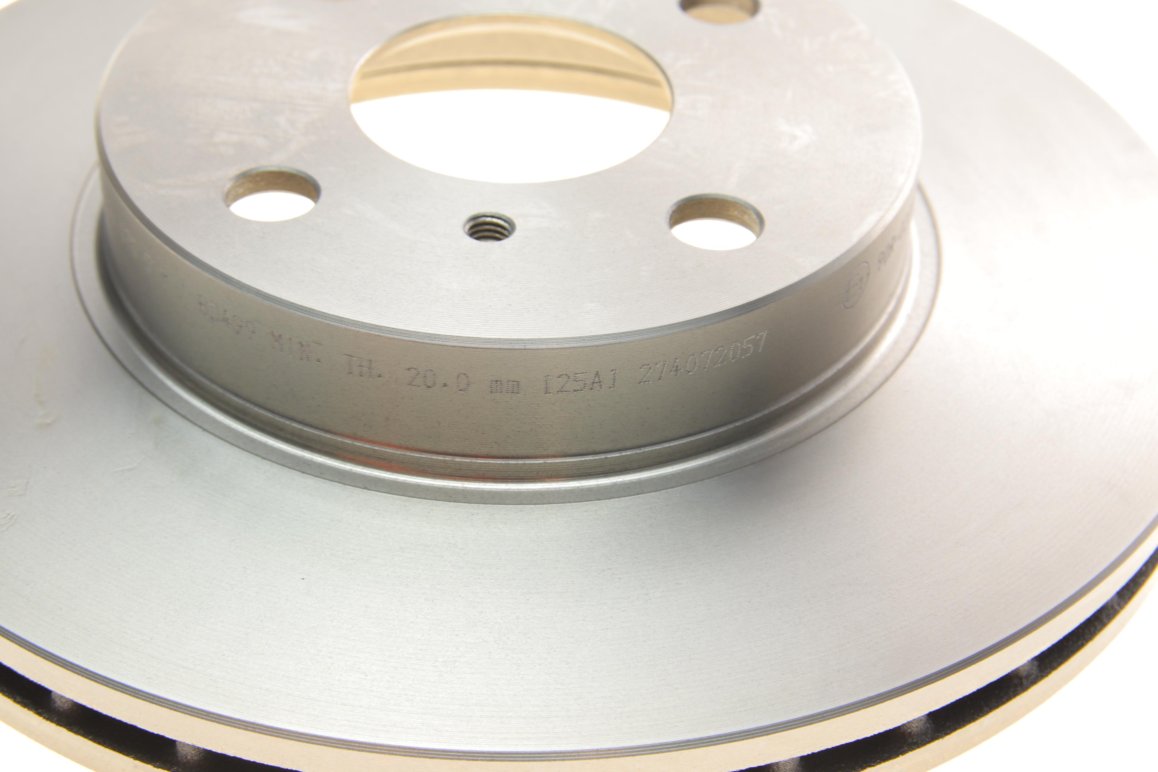 Диск гальмівний (передній) Toyota Corolla 92-01(255x22)