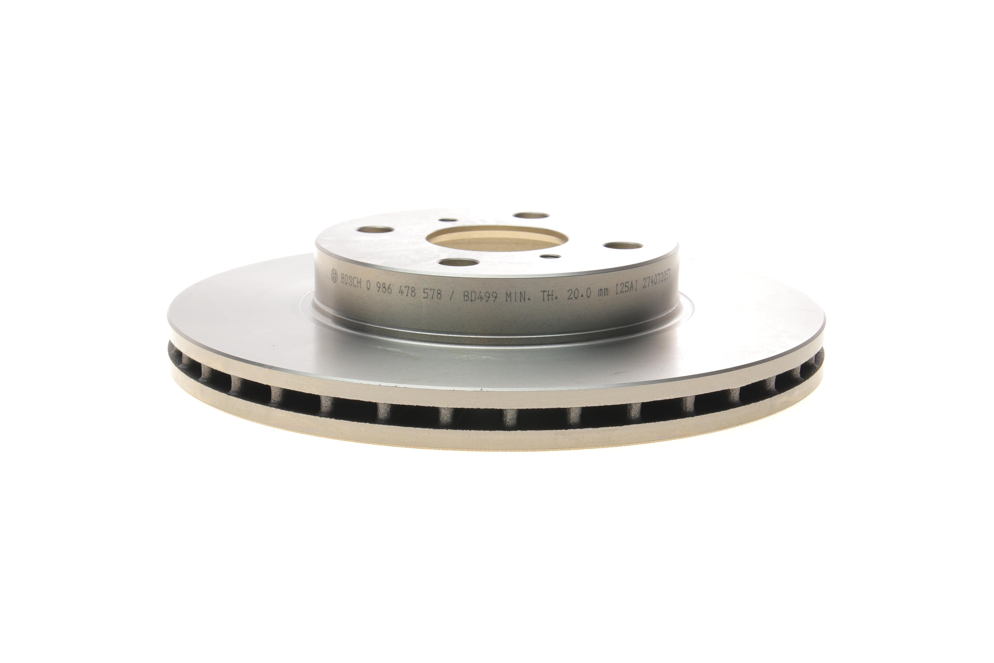 Диск гальмівний (передній) Toyota Corolla 92-01(255x22)