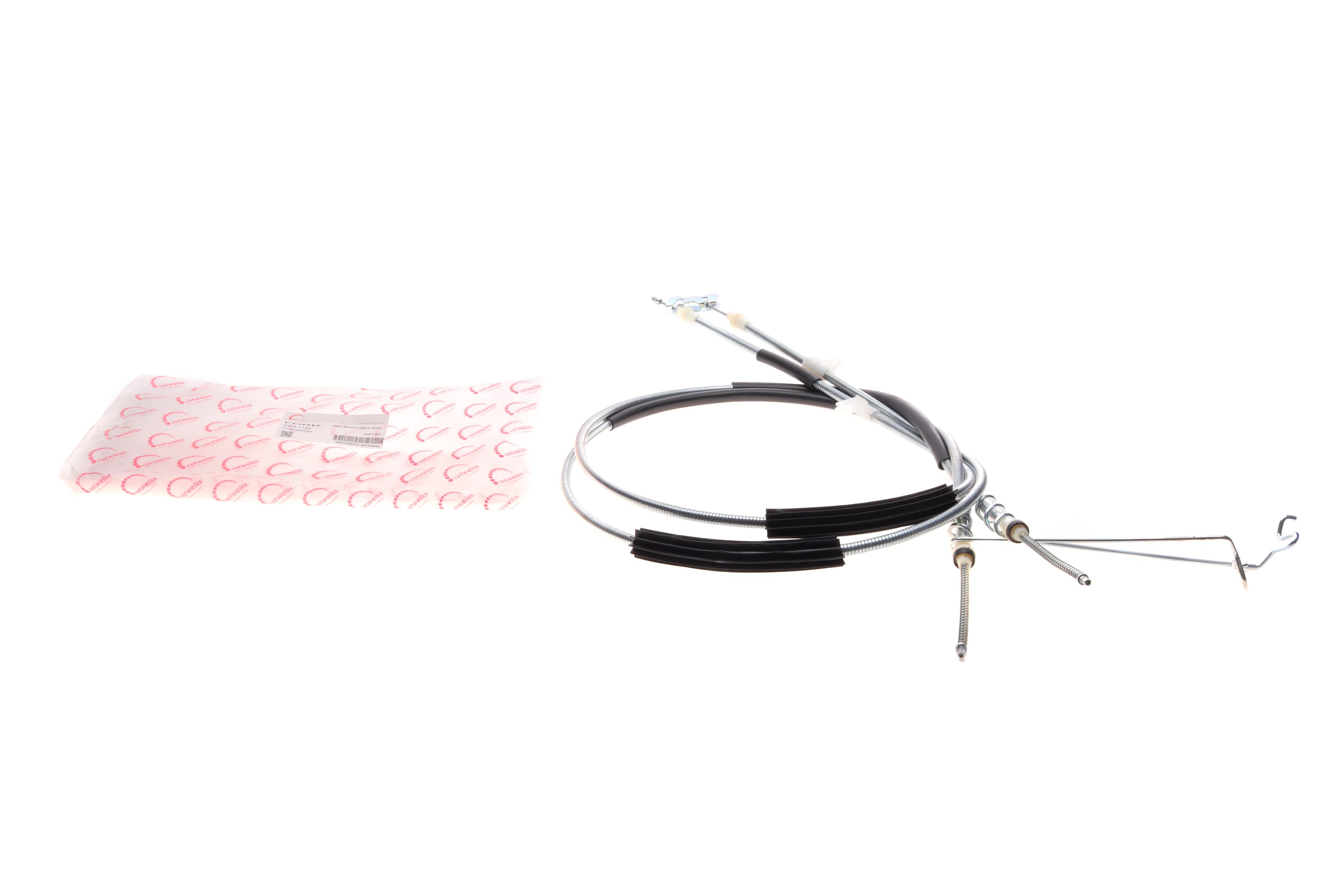 Трос ручника (задній) Ford Connect 02- (-ABS) (висока база) (барабанний гальма)