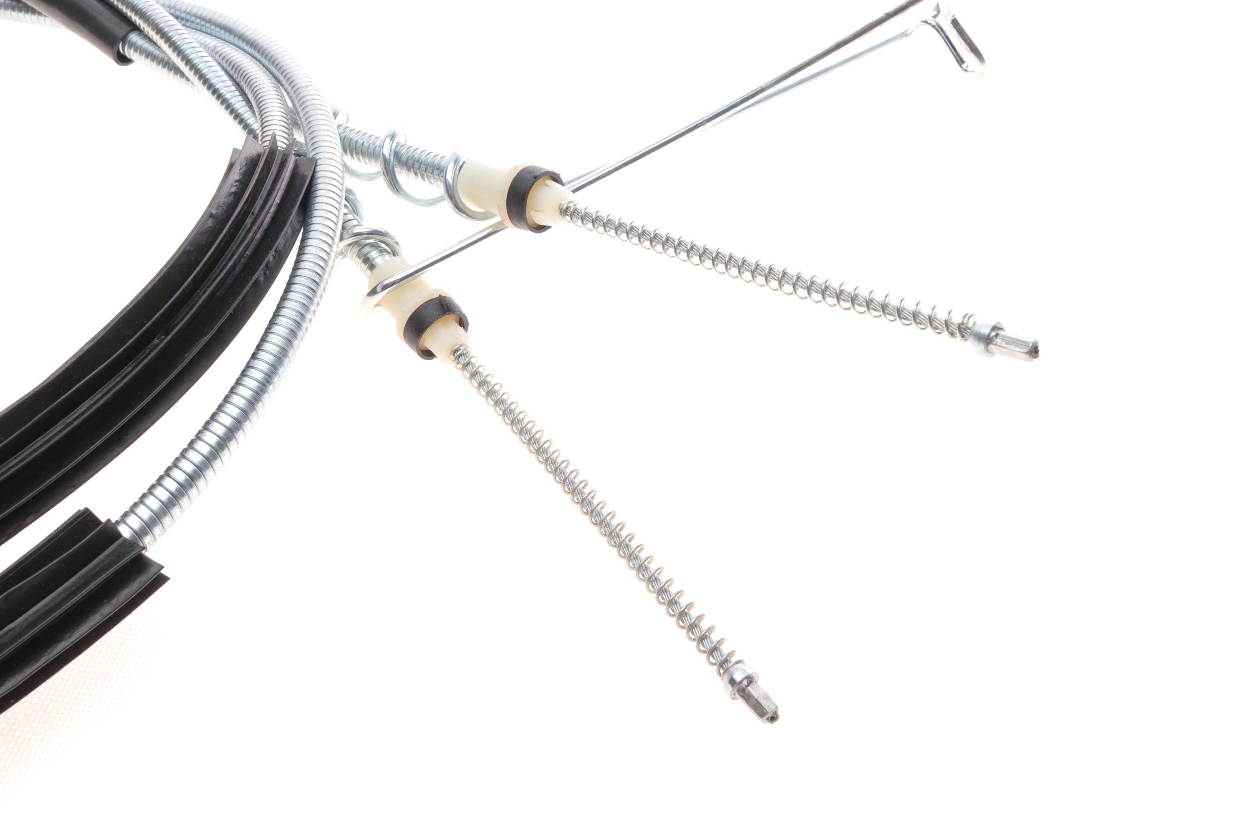 Трос ручника (задній) Ford Connect 02- (-ABS) (висока база) (барабанний гальма)