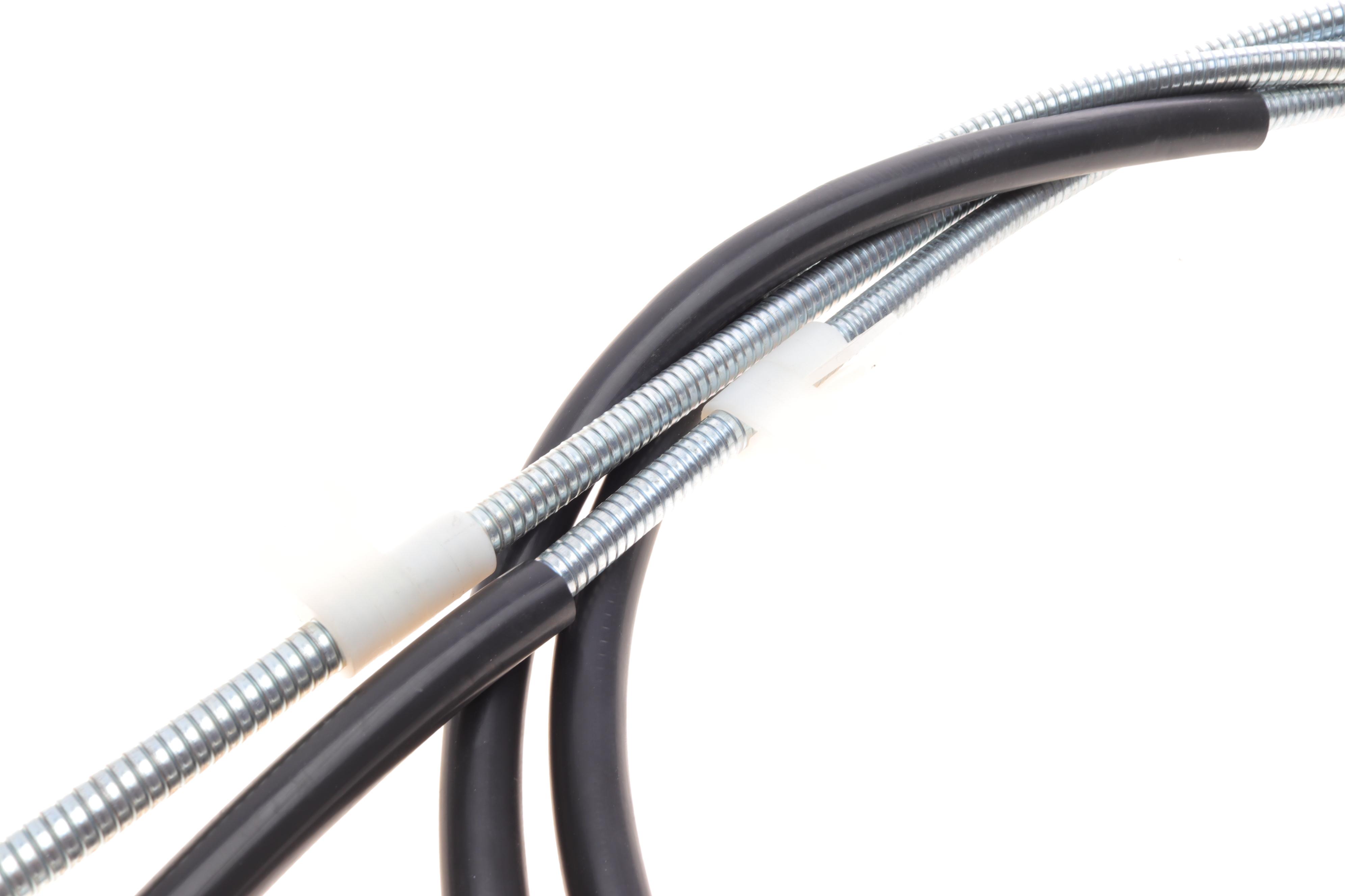 Трос ручника (задній) Ford Connect 02- (-ABS) (висока база) (барабанний гальма)